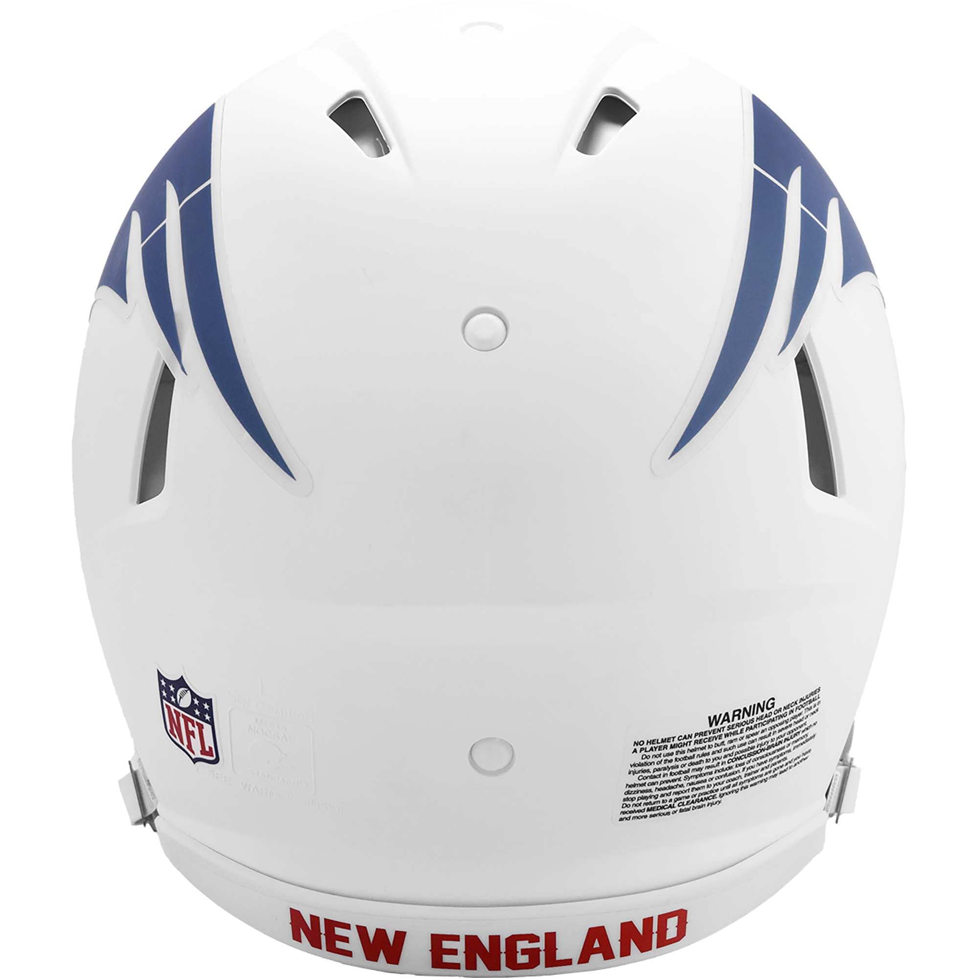 Casque authentique Riddell New England Patriots Rivalries Collection On-Field Alternate Speed