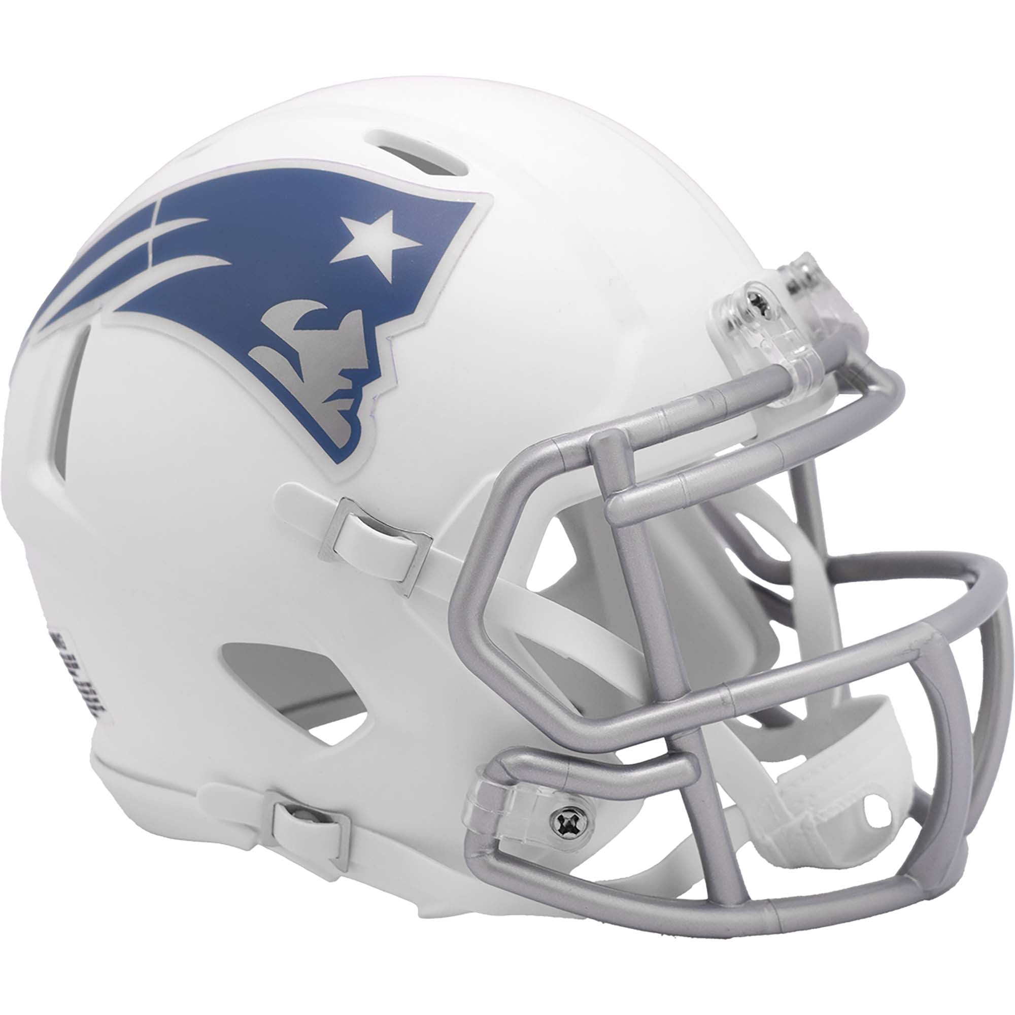 Riddell New England Patriots Rivalries Collection On-Field Alternate Speed Mini Helmet