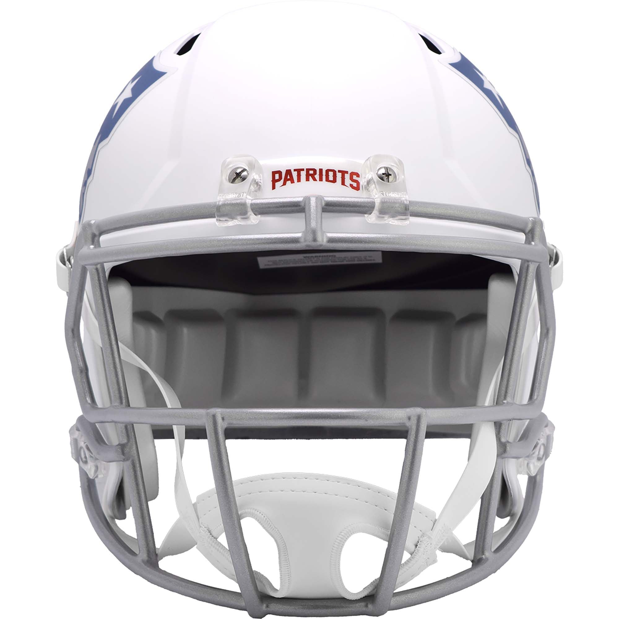 Casque réplique alternatif de vitesse de la collection Riddell New England Patriots Rivalries