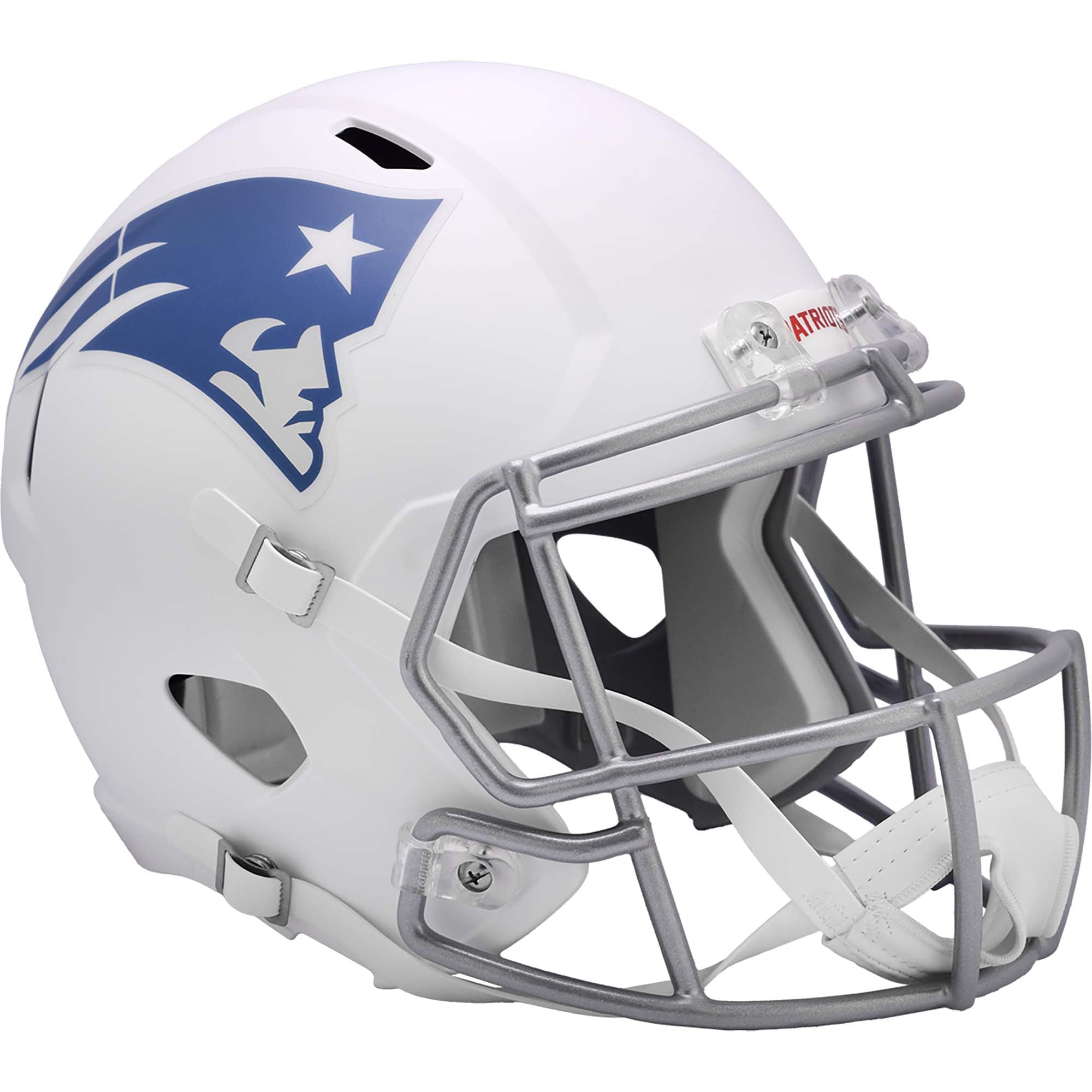 Casque réplique alternatif de vitesse de la collection Riddell New England Patriots Rivalries