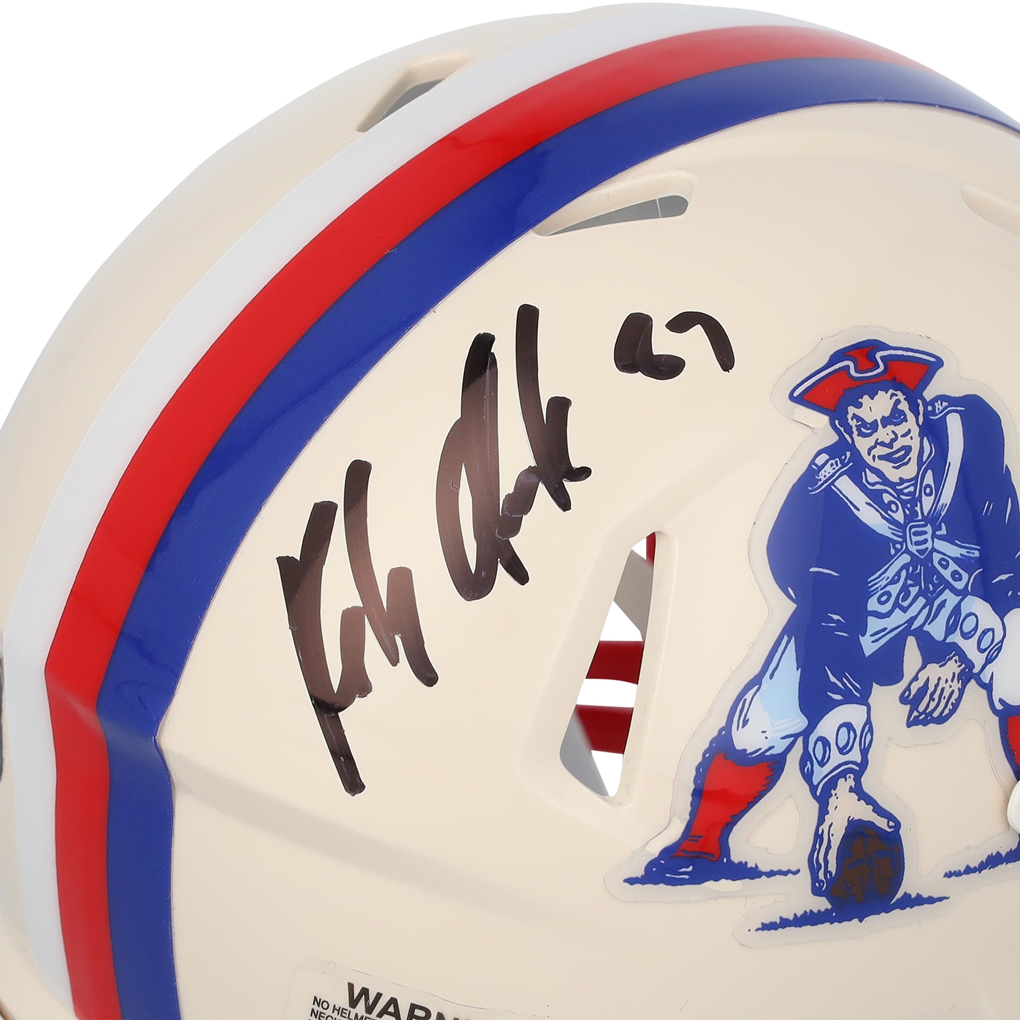 Rob Gronkowski New England Patriots Autographed Riddell Retro Speed Mini Helmet