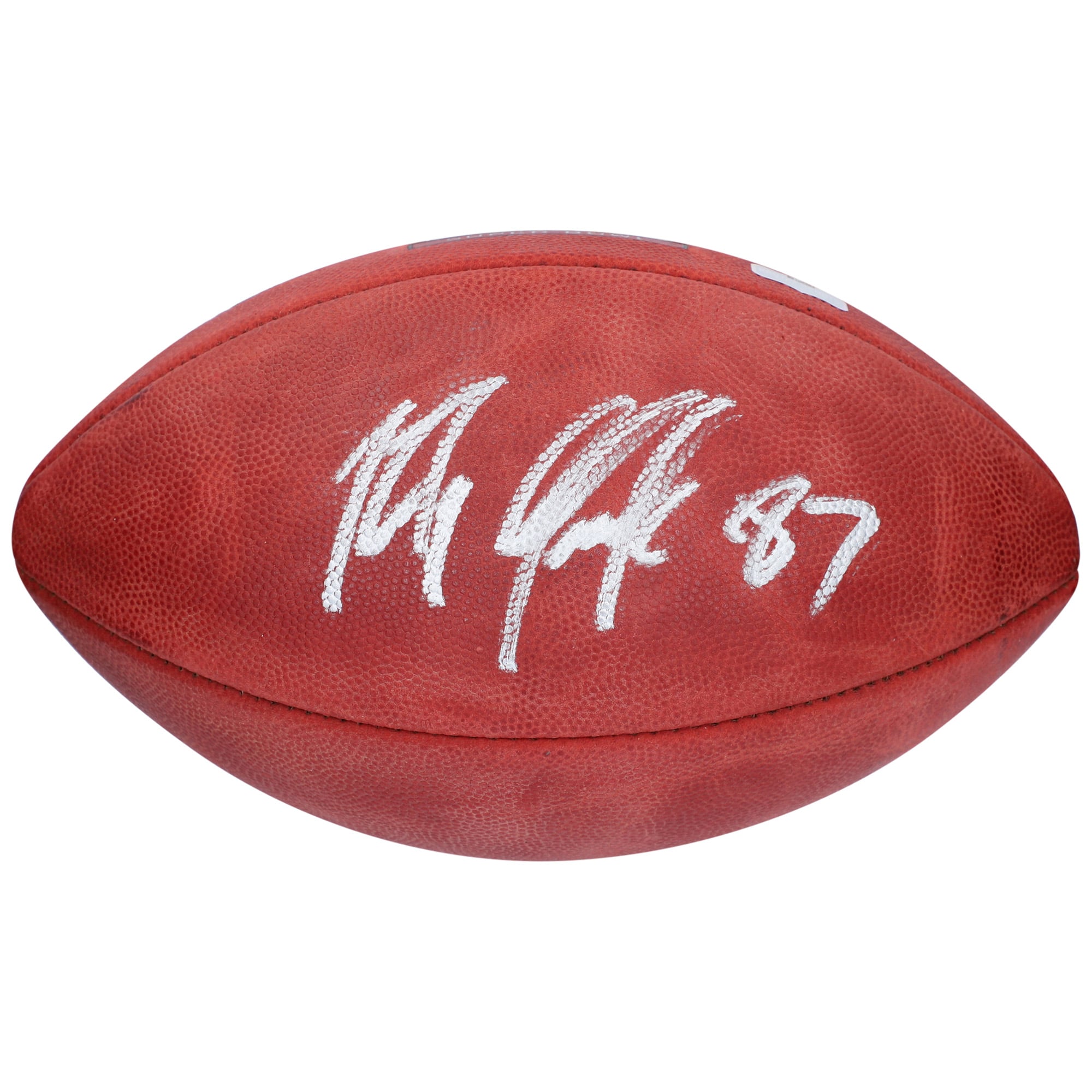 Rob Gronkowski New England Patriots Autographed Wilson Super Bowl LI Pro Football