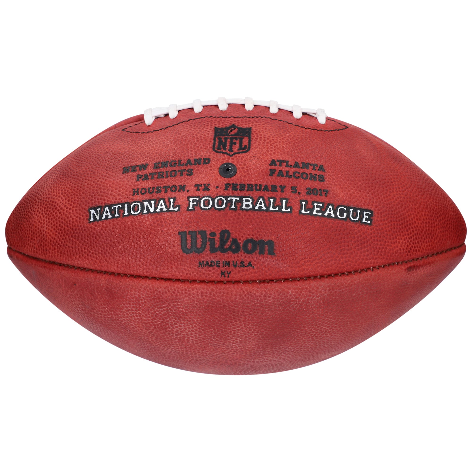 Rob Gronkowski New England Patriots Autographed Wilson Super Bowl LI Pro Football