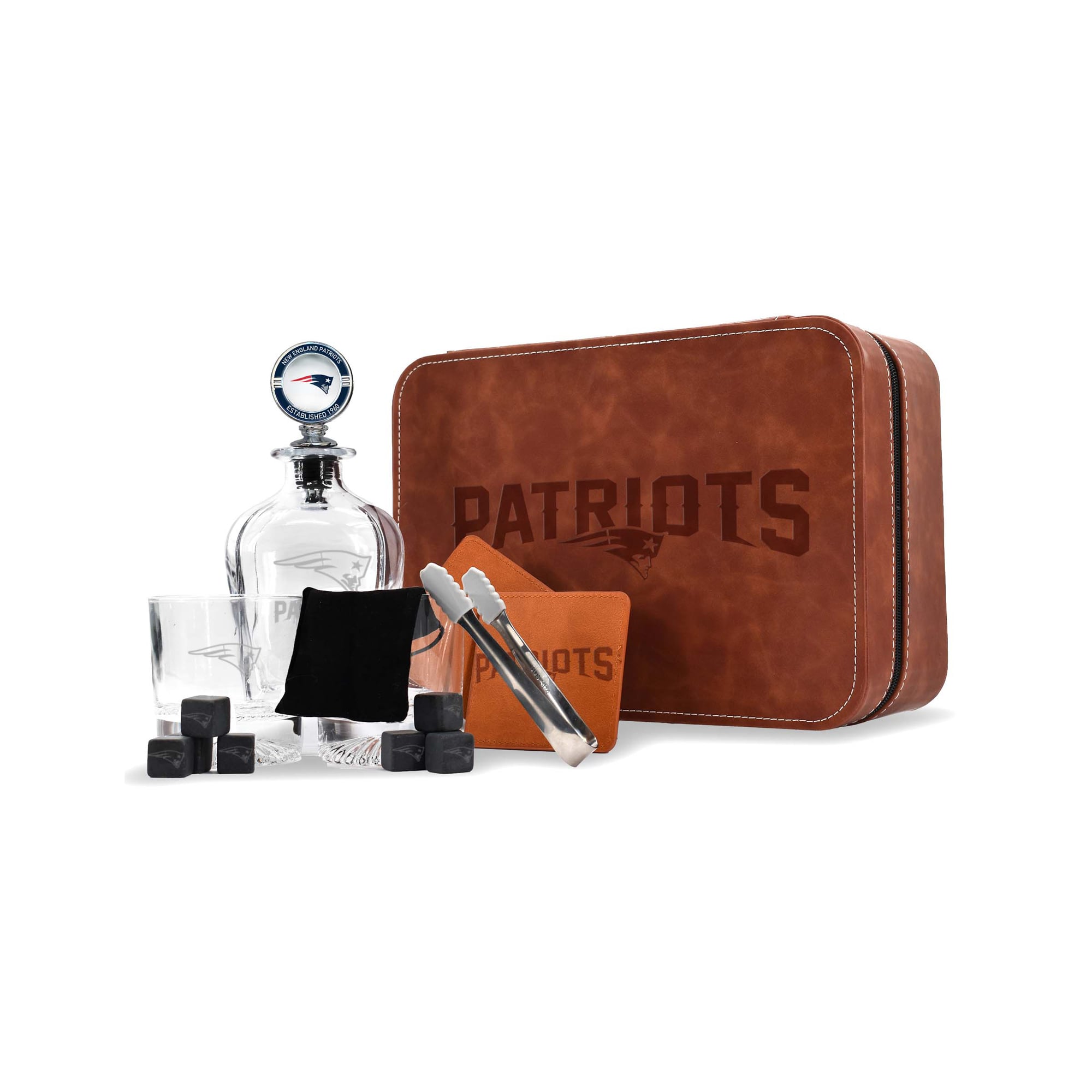 Ensemble de carafe The Memory Company New England Patriots