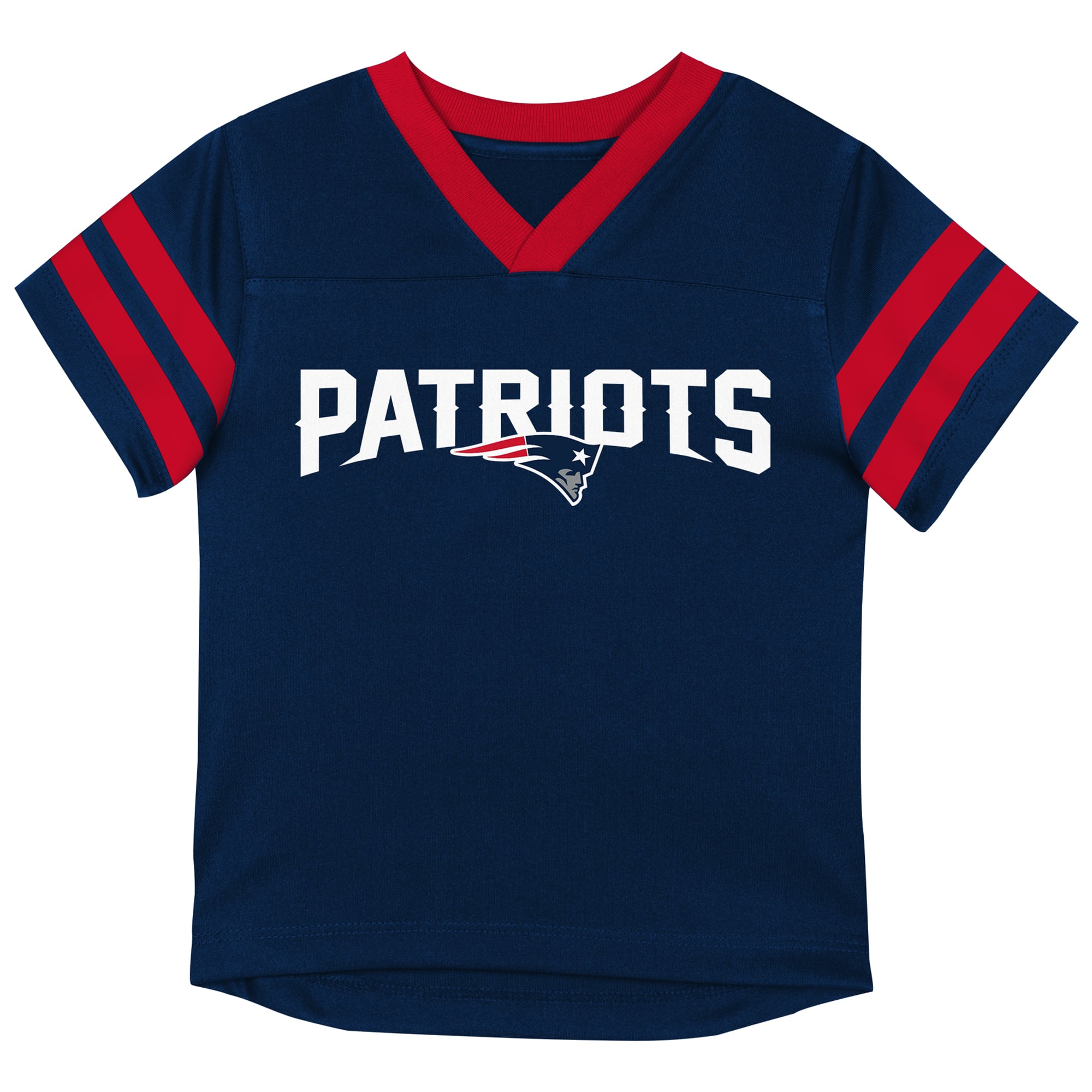 Ensemble haut et pantalon New England Patriots Red Zone bleu marine/rouge pour tout-petit, de la marque Outerstuff.