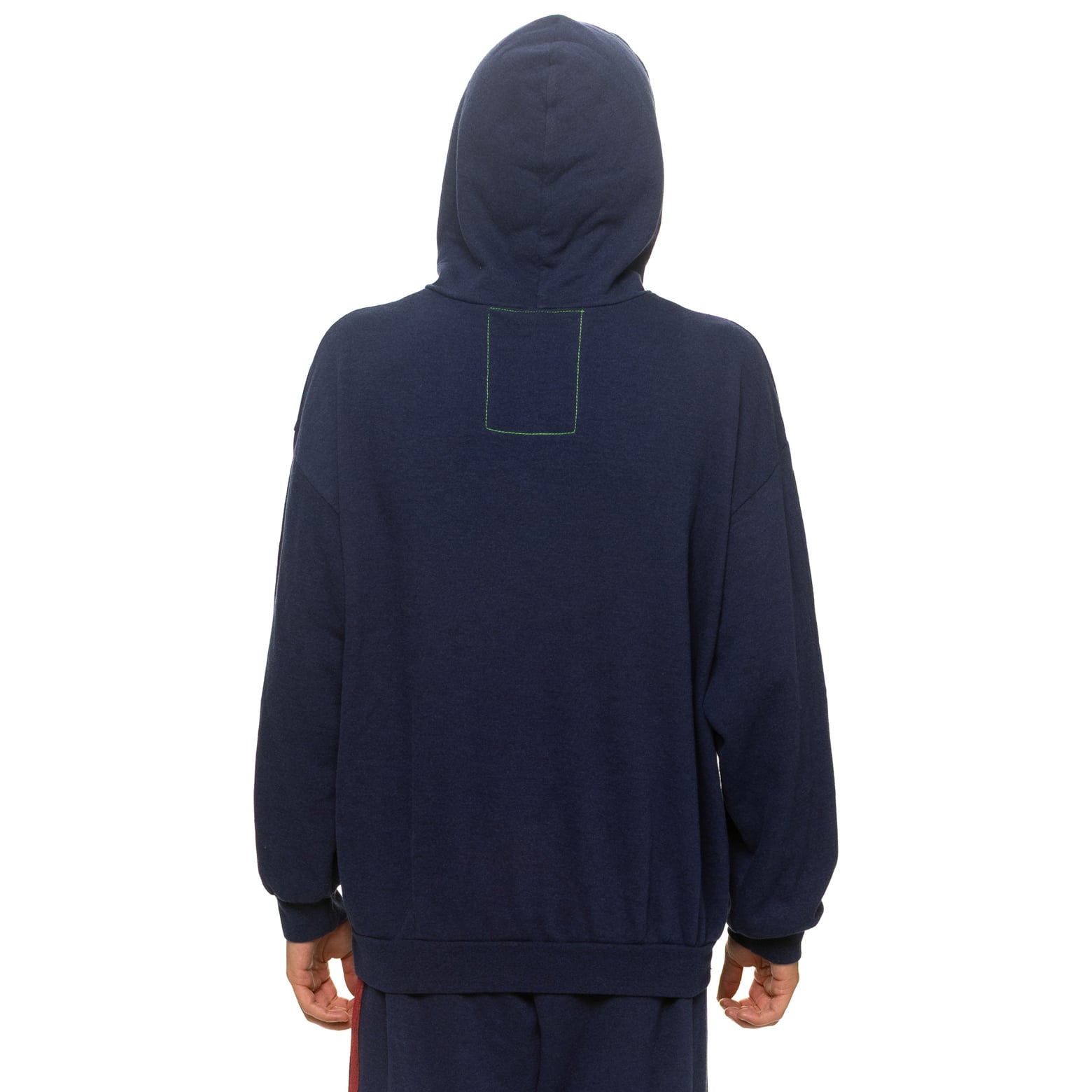 Sweat à capuche unisexe Aviator Nation bleu marine New England Patriots, coupe décontractée, en mélange de trois matières.