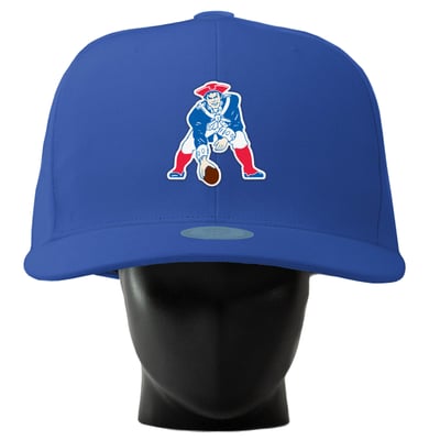  New England Patriots Noggin Boss Unisex Oversized Hat - Royal