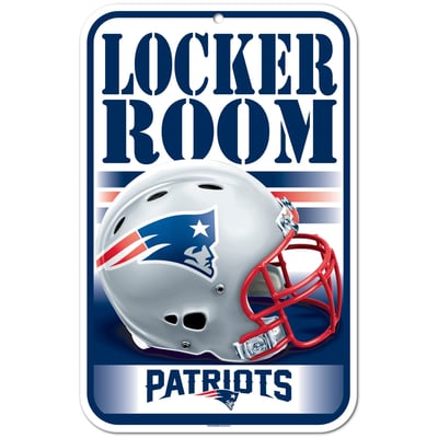 New England Patriots WinCraft 11" x 17" Indoor/Outdoor Sign