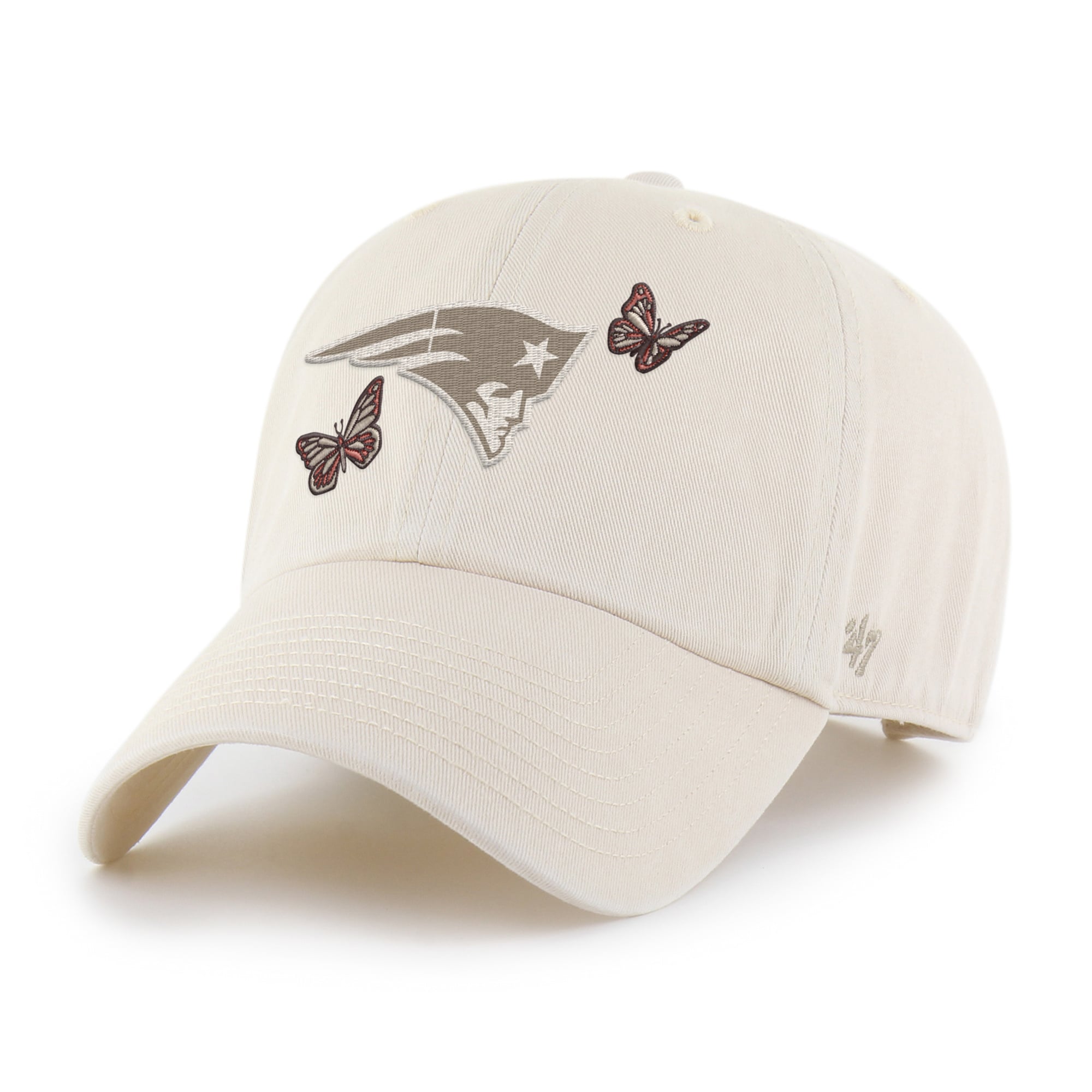Casquette ajustable pour femme « 47 Natural New England Patriots Icon Clean Up »