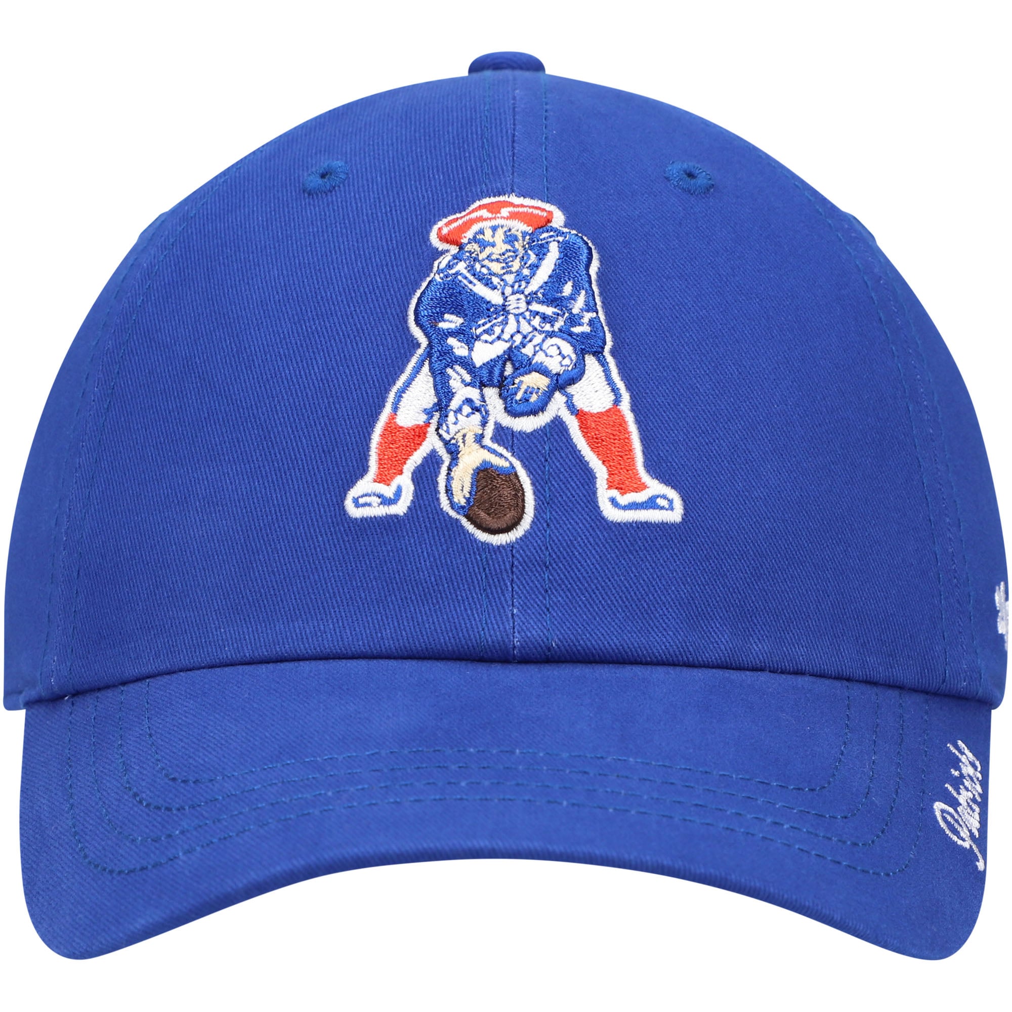 Women's '47 Royal New England Patriots Miata Clean Up Adjustable Hat