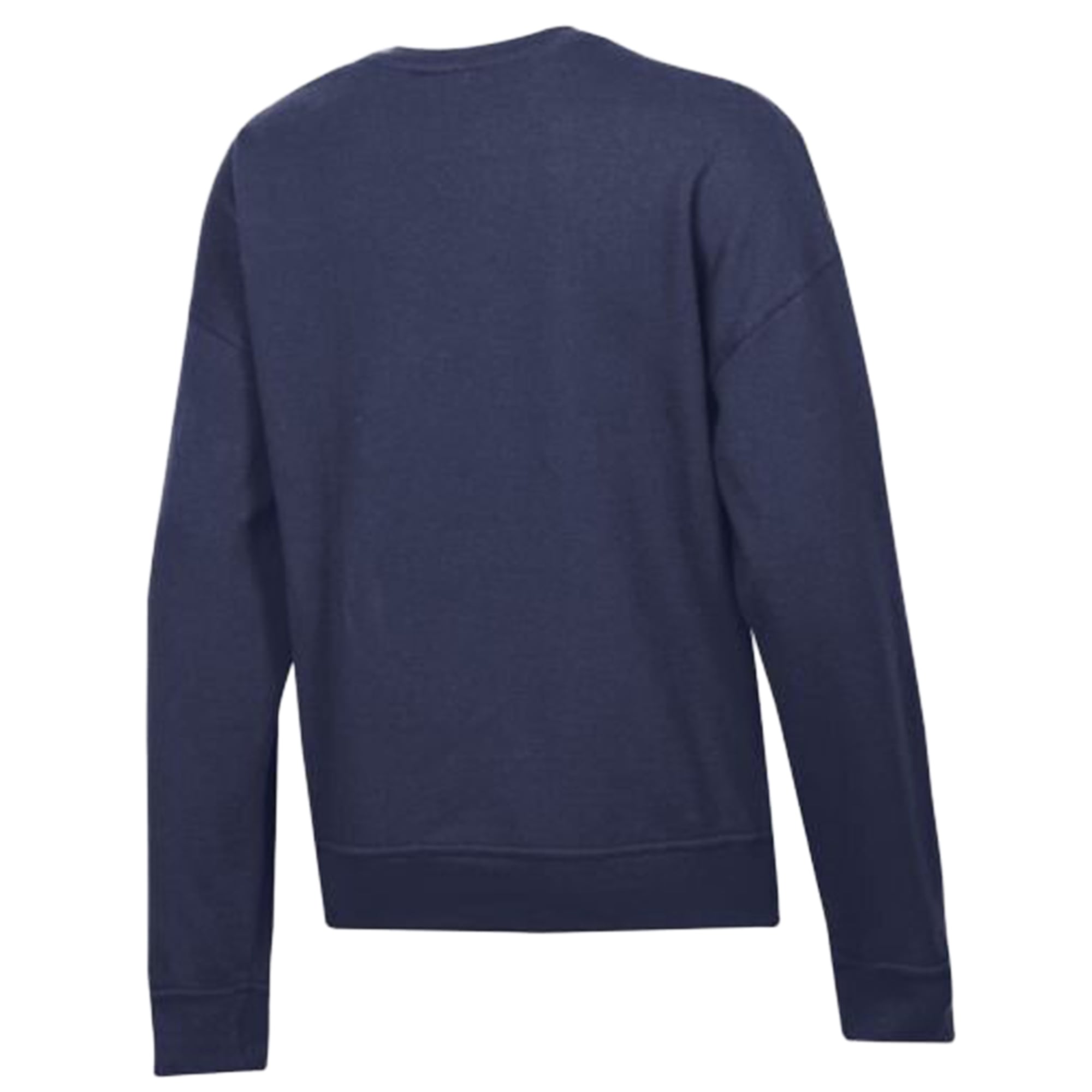 Sweat-shirt en polaire Powerblend bleu marine Champion pour femme, modèle New England Patriots.