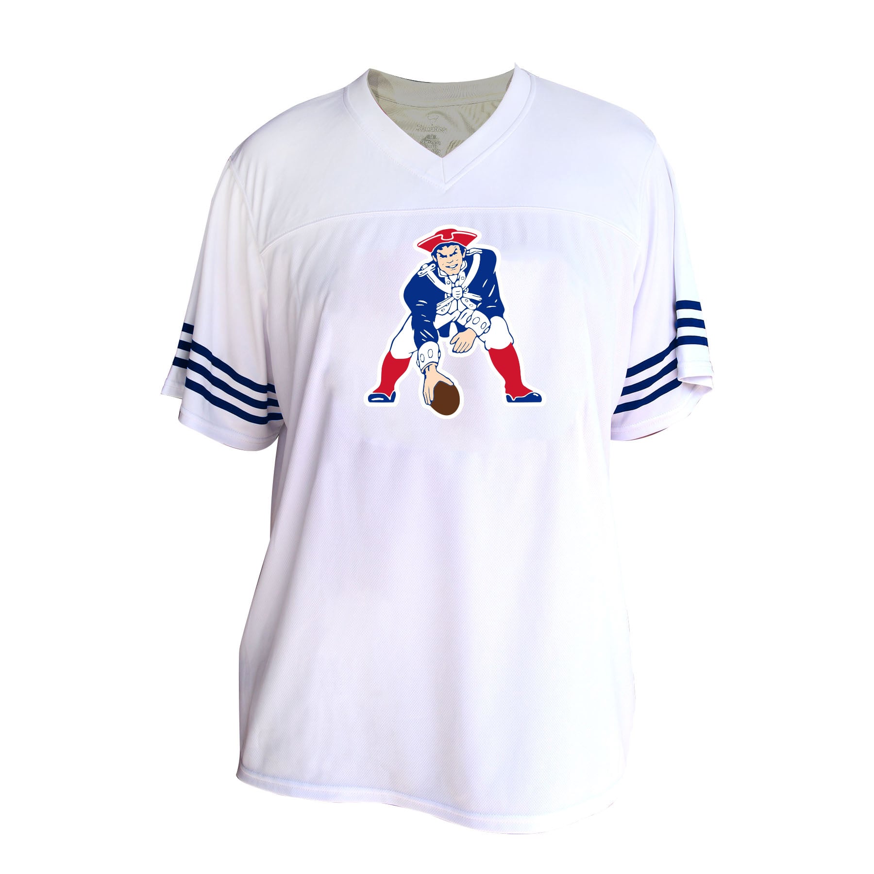 Women's Fanatics Drake Maye White New England Patriots Plus Fashion Jersey