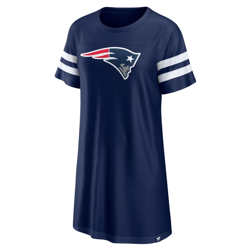 patriots jersey dress Women's Fanatics Navy New England Victory On Girl dress