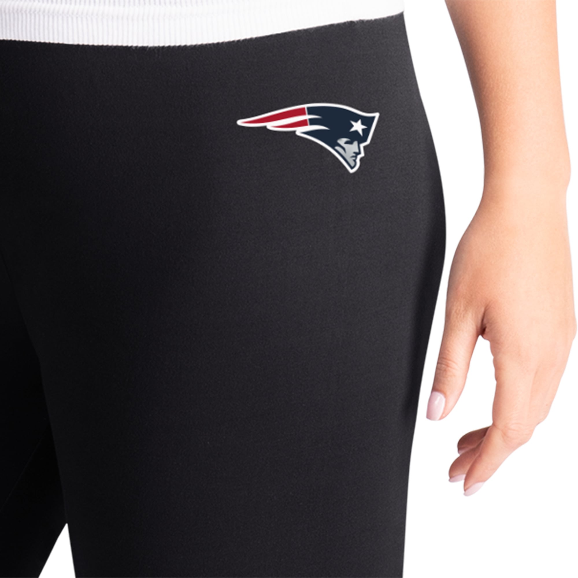 Women's G-III 4Her by Carl Banks  Black New England Patriots Pregame Leggings