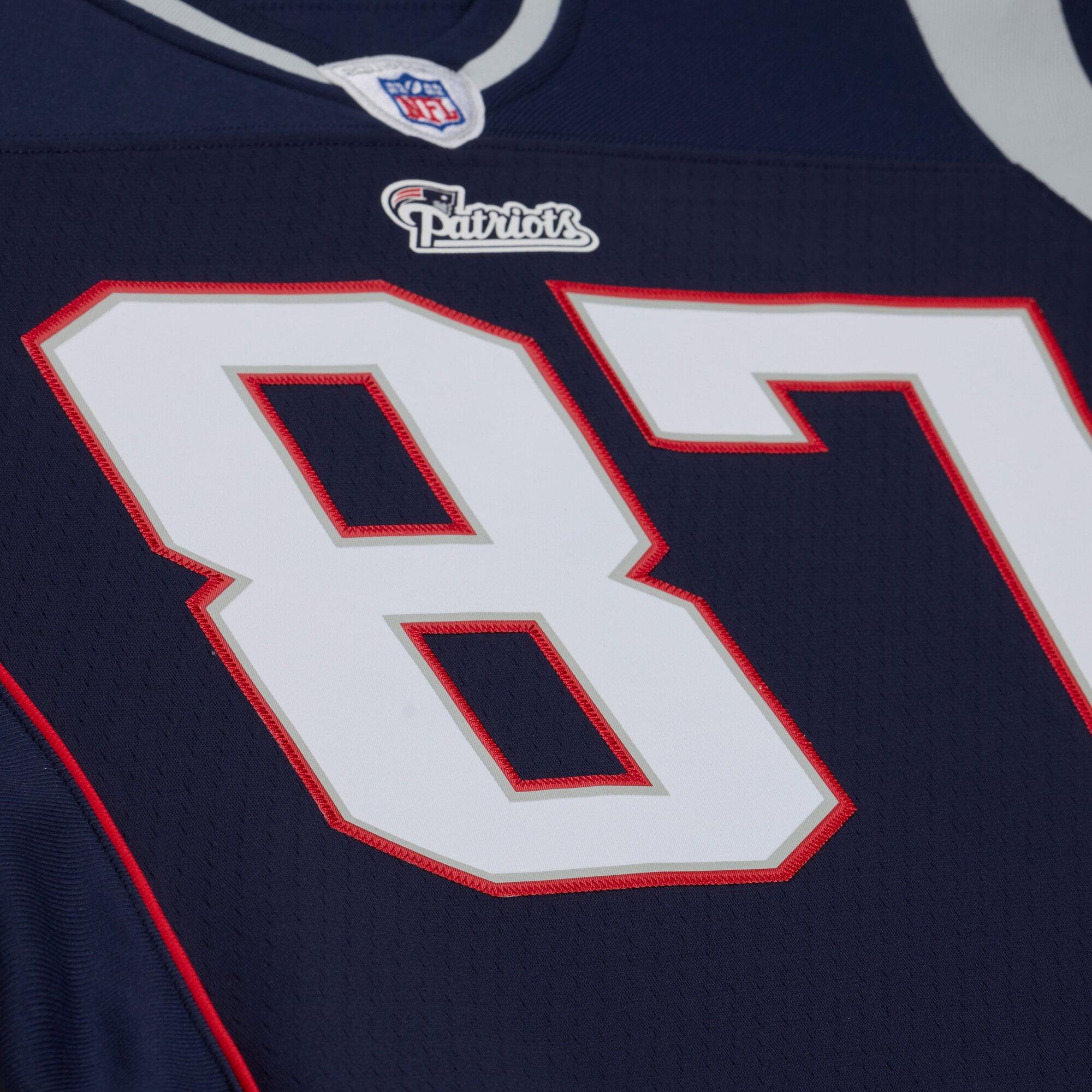 Women's Mitchell & Ness Rob Gronkowski Navy New England Patriots 2010 Legacy Replica Jersey