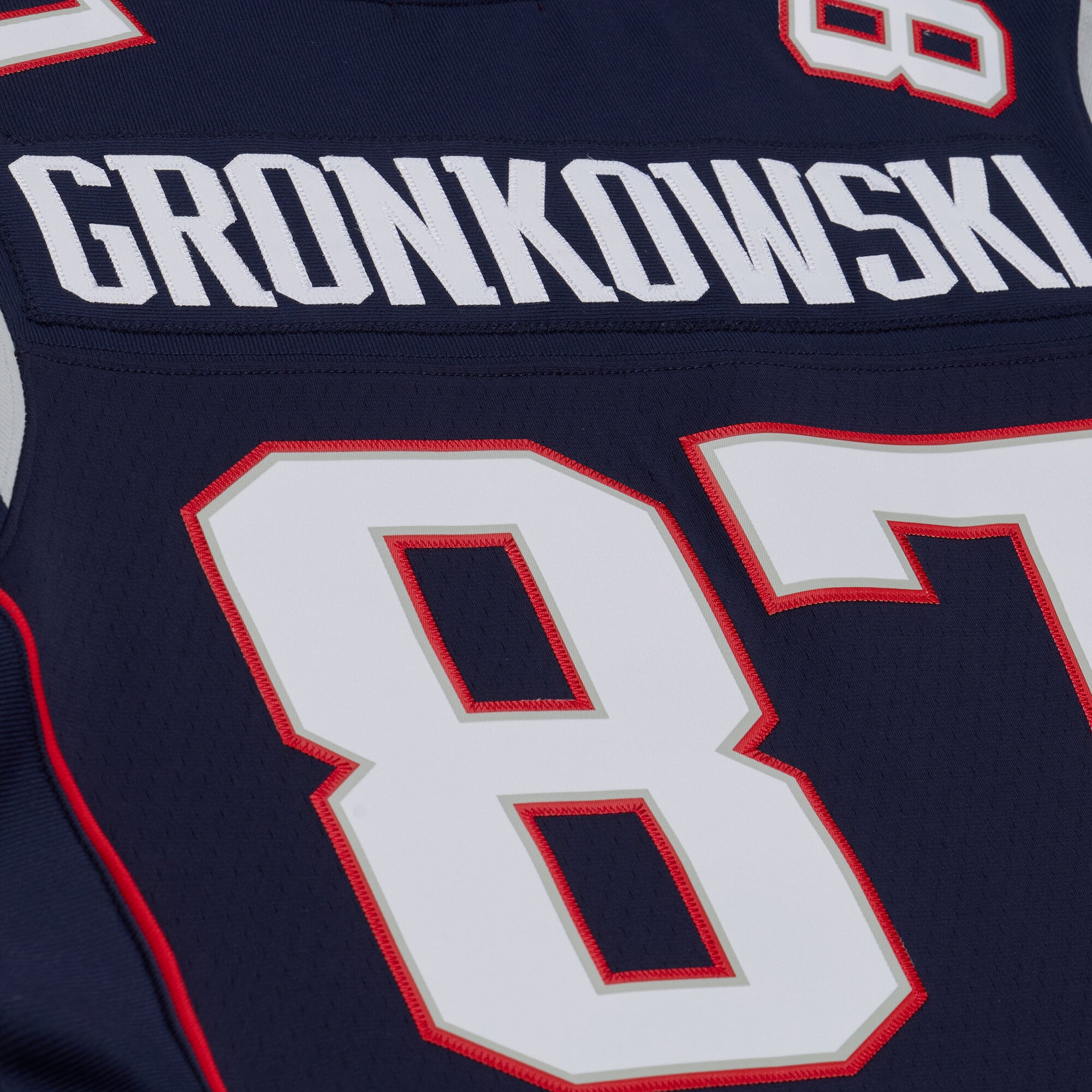 Women's Mitchell & Ness Rob Gronkowski Navy New England Patriots 2010 Legacy Replica Jersey