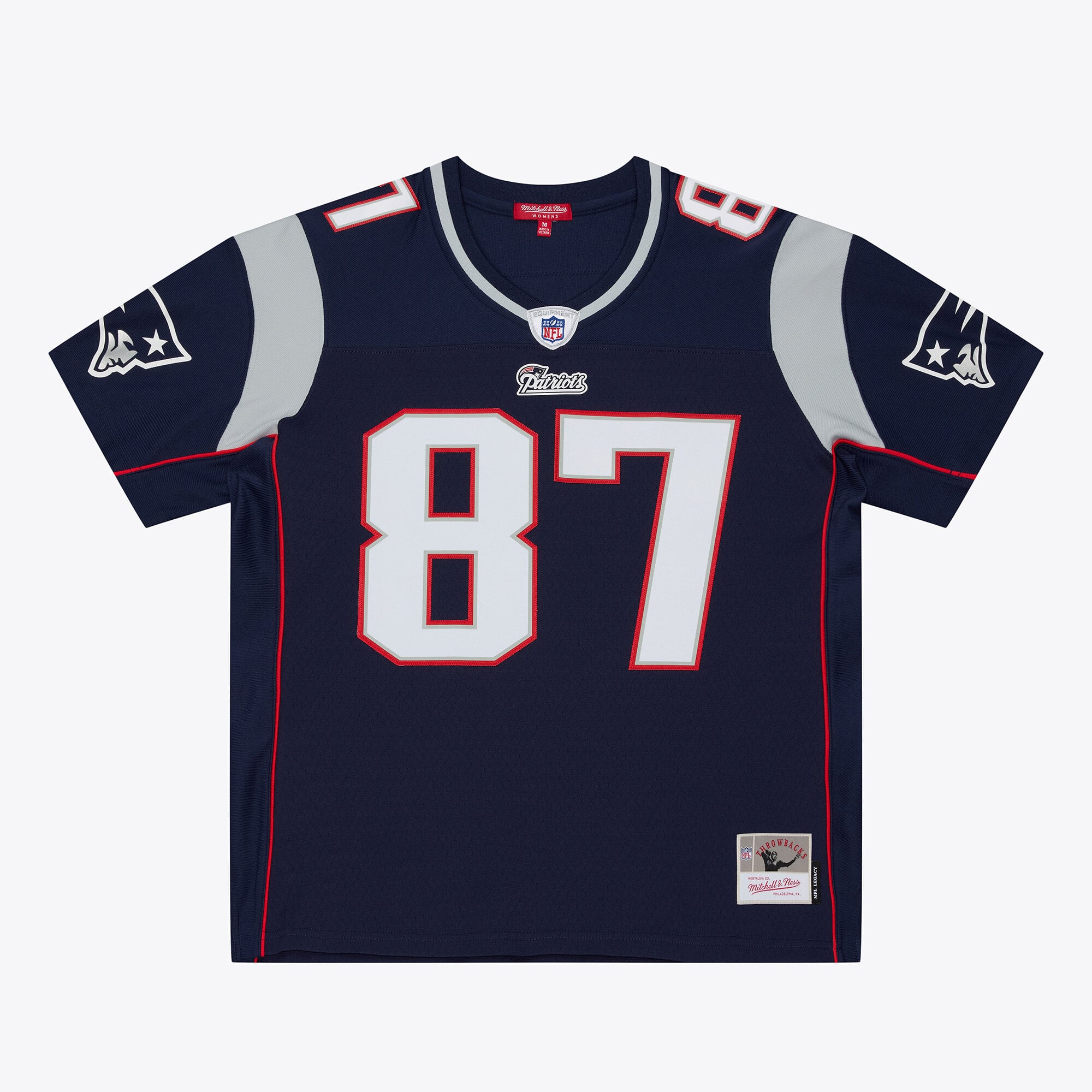 Women's Mitchell & Ness Rob Gronkowski Navy New England Patriots 2010 Legacy Replica Jersey