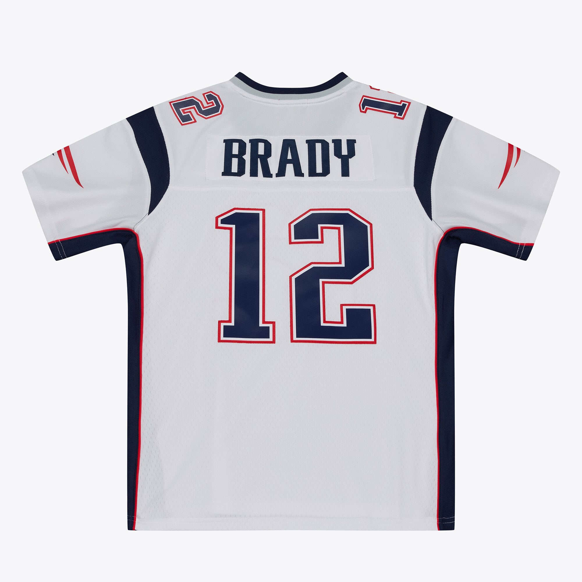 Women's Mitchell & Ness Tom Brady White New England Patriots 2000 Legacy Replica Jersey