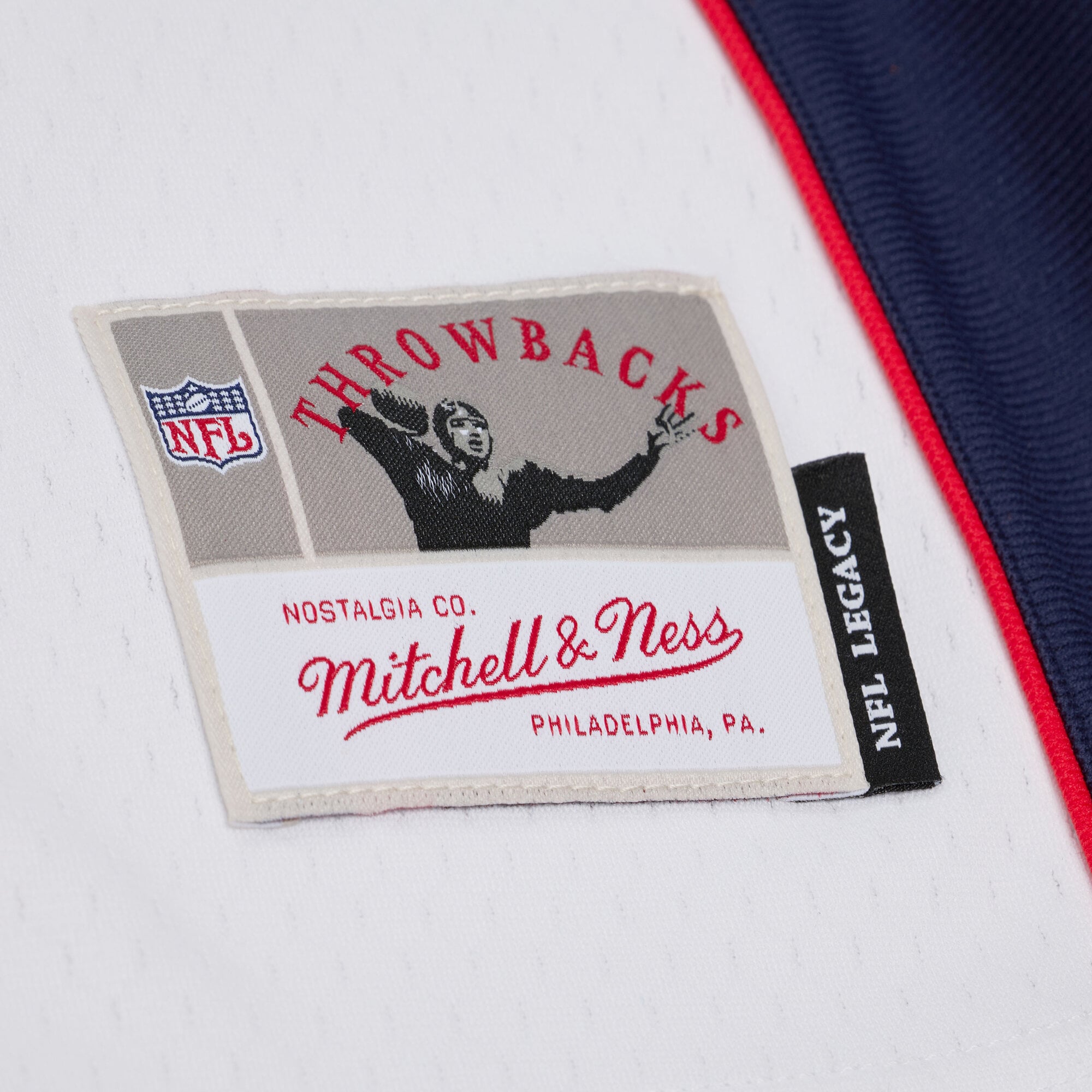 Women's Mitchell & Ness Tom Brady White New England Patriots 2000 Legacy Replica Jersey