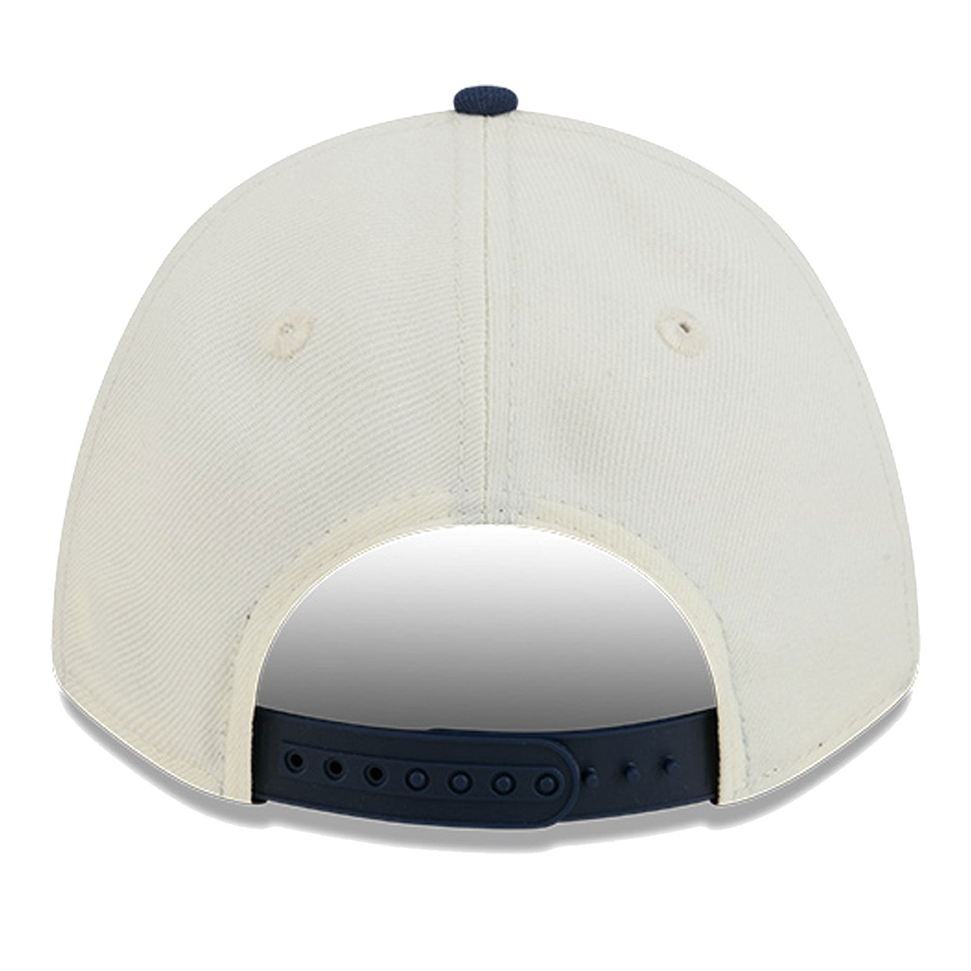 Women's New Era Cream/Navy New England Patriots Tonal A-Frame 9FORTY Adjustable Hat