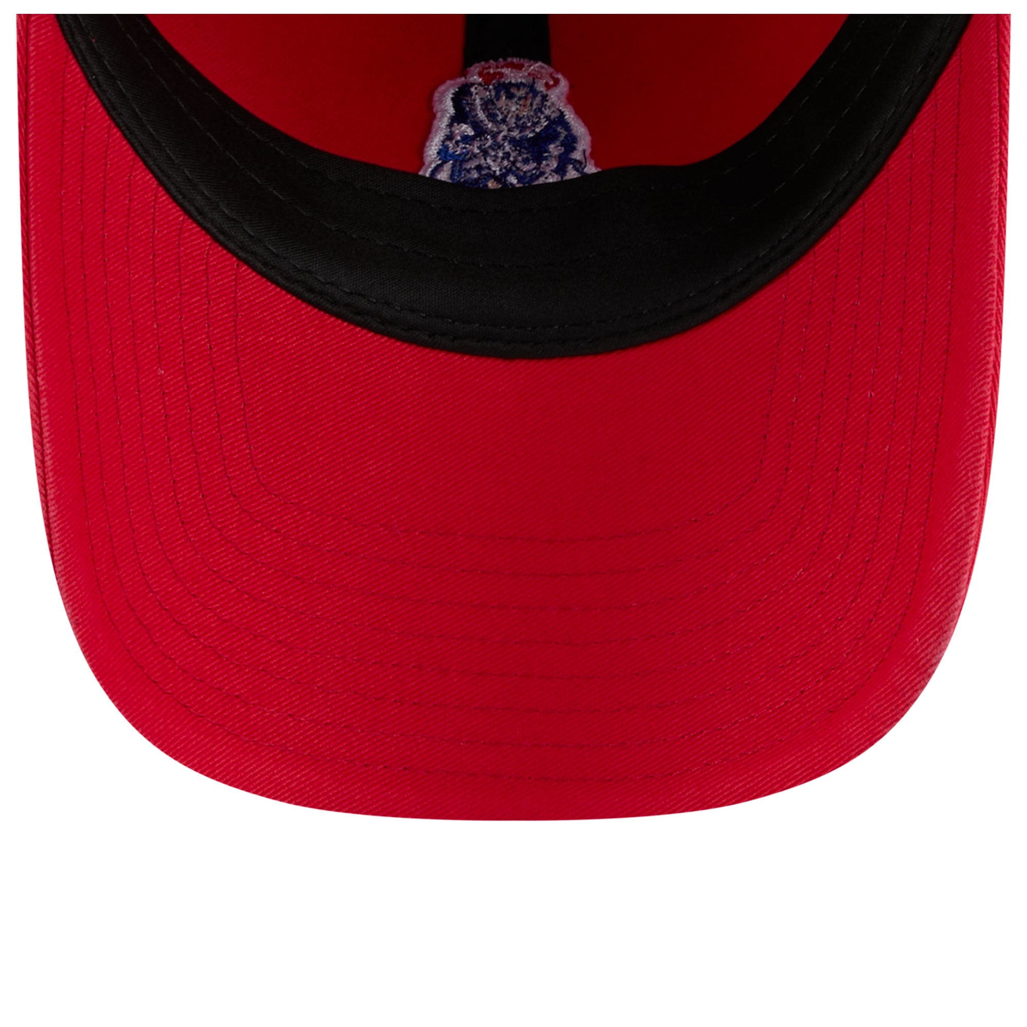 Casquette New Era rouge pour femme, style rétro, classique et ajustable, New England Patriots