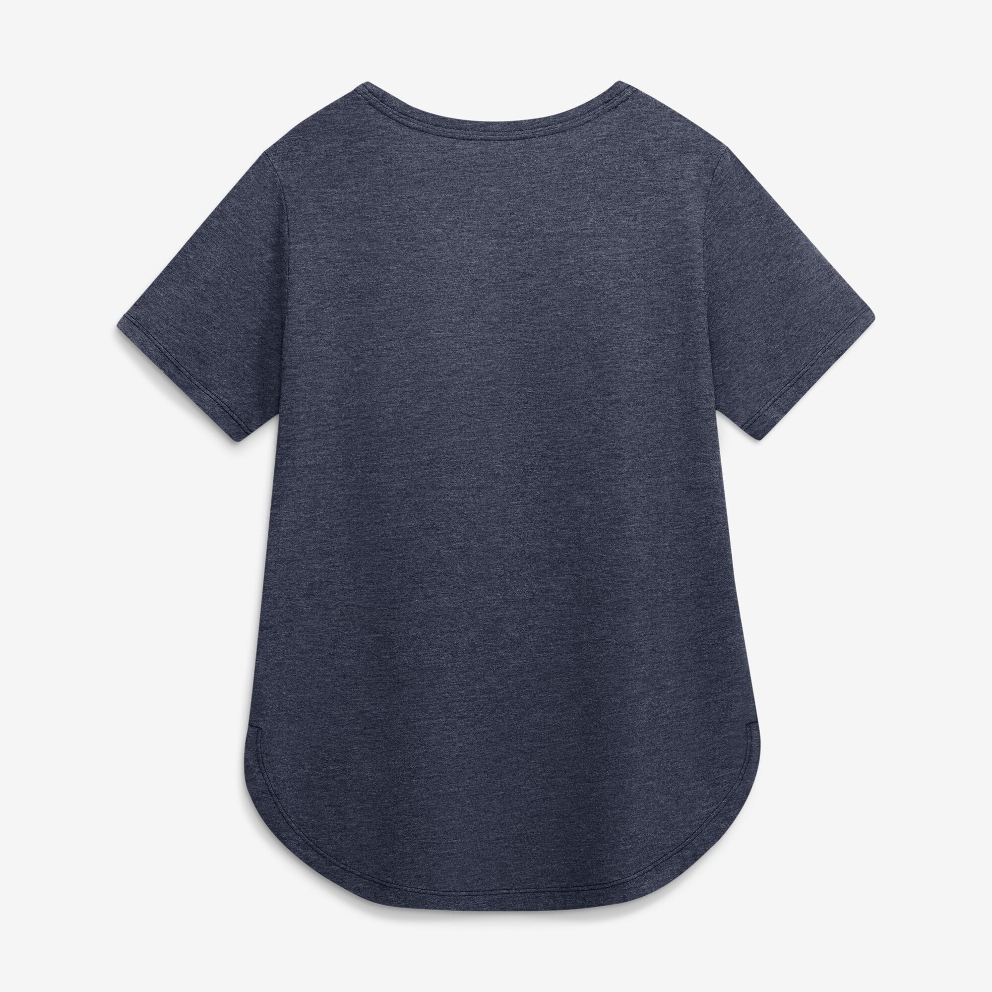 Women's Nike Athletic Heather Navy New England Patriots Lockup Tri-Blend T-Shirt