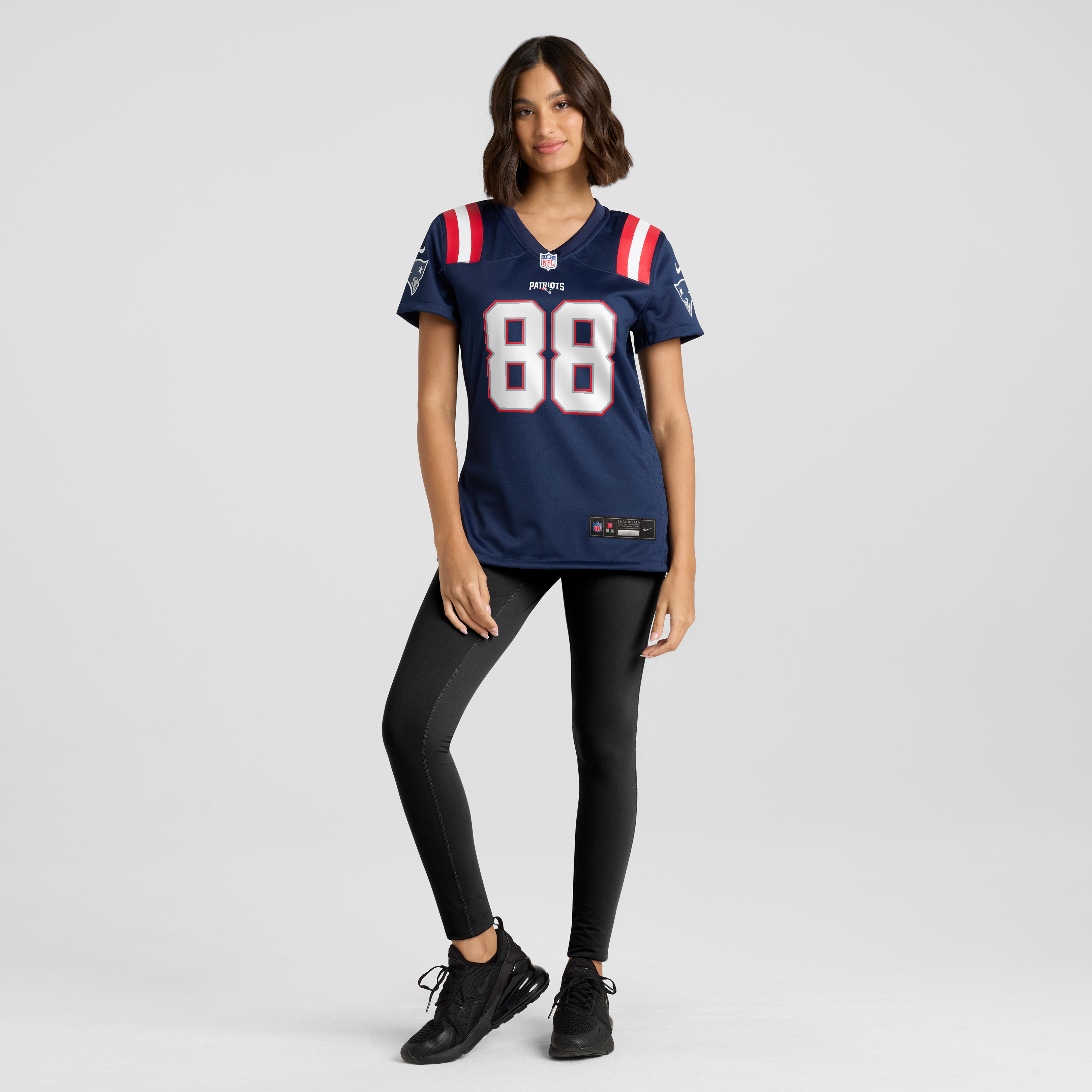 Women's Nike Cameron Dorner Navy New England Patriots Team Game Jersey