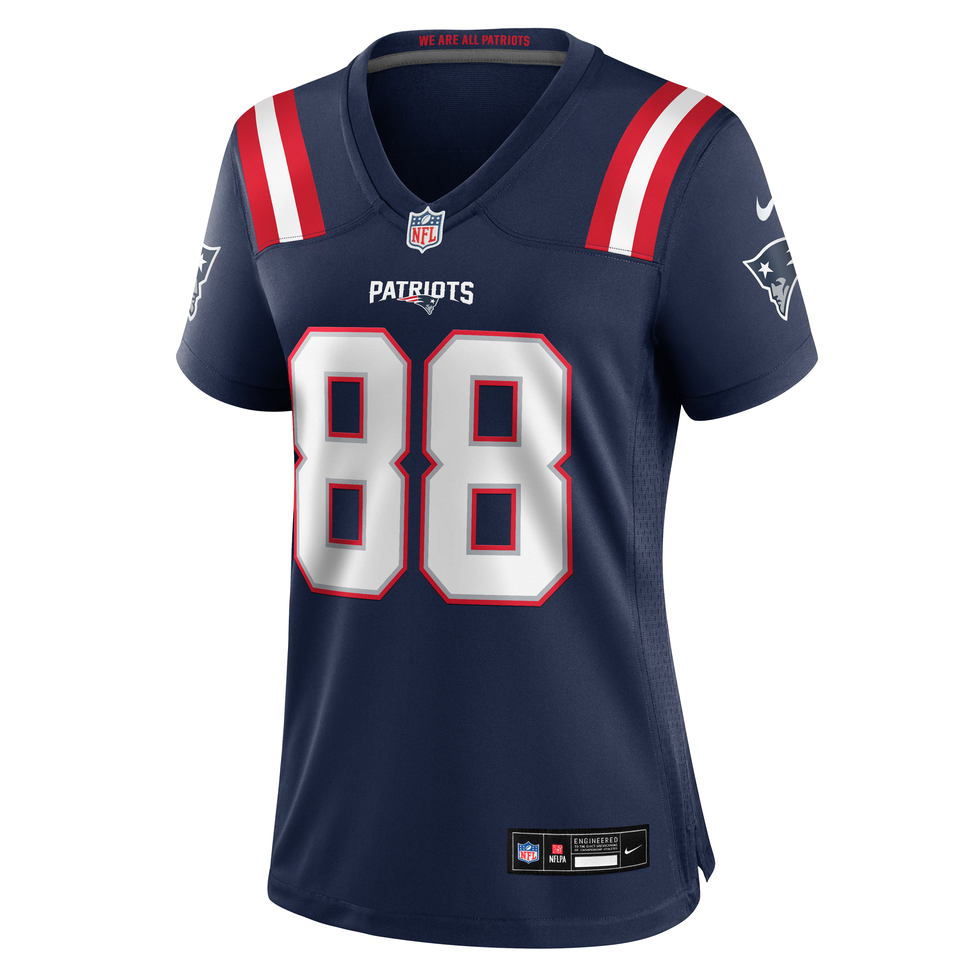 Women's Nike Cameron Dorner Navy New England Patriots Team Game Jersey
