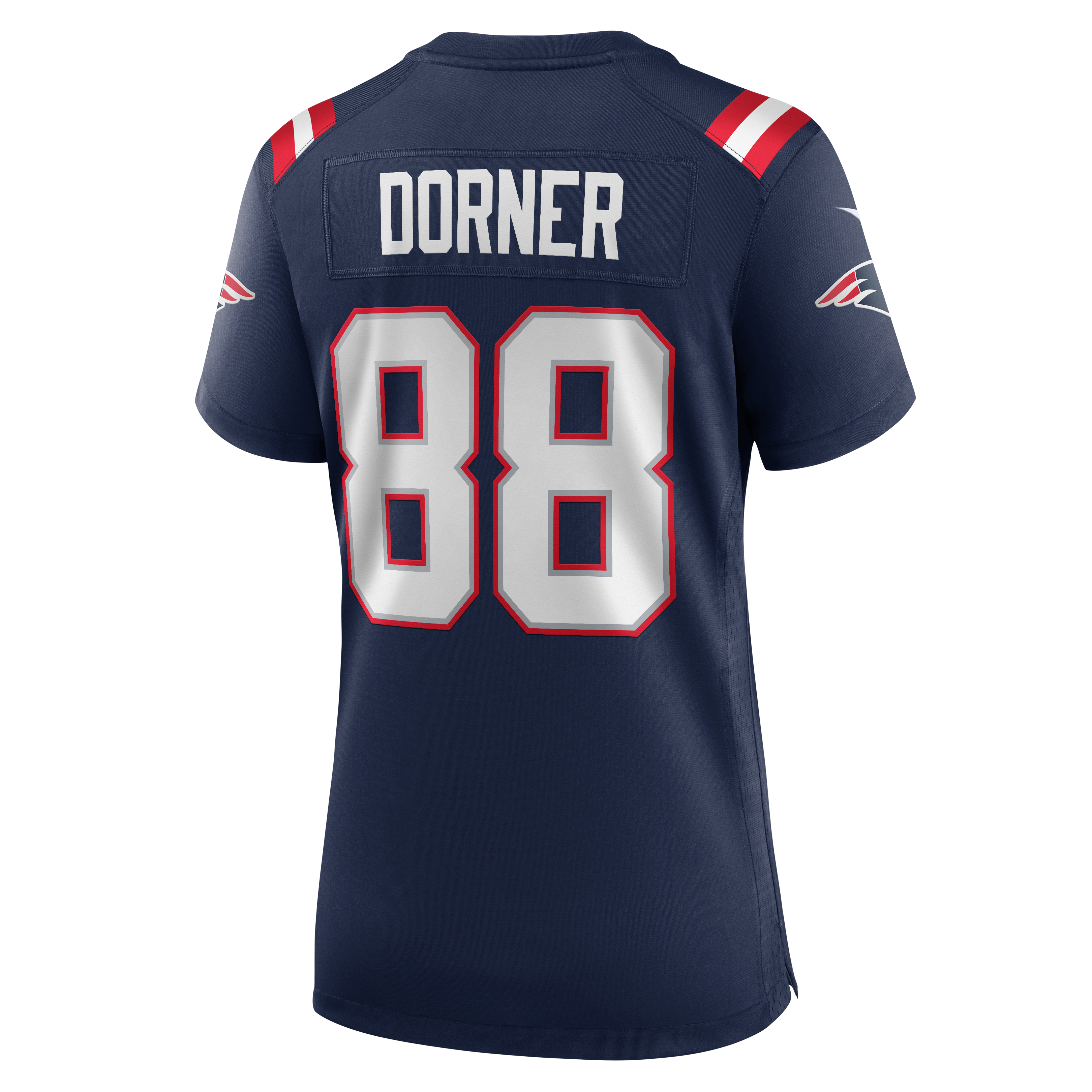 Women's Nike Cameron Dorner Navy New England Patriots Team Game Jersey