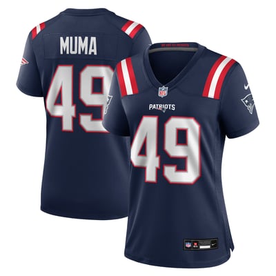 Chad Muma New England Patriots Nike Women's Team Game Jersey - Navy