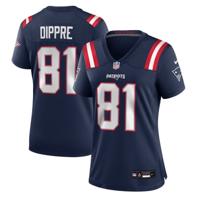 CJ Dippre New England Patriots Nike Women's Team Game Jersey - Navy