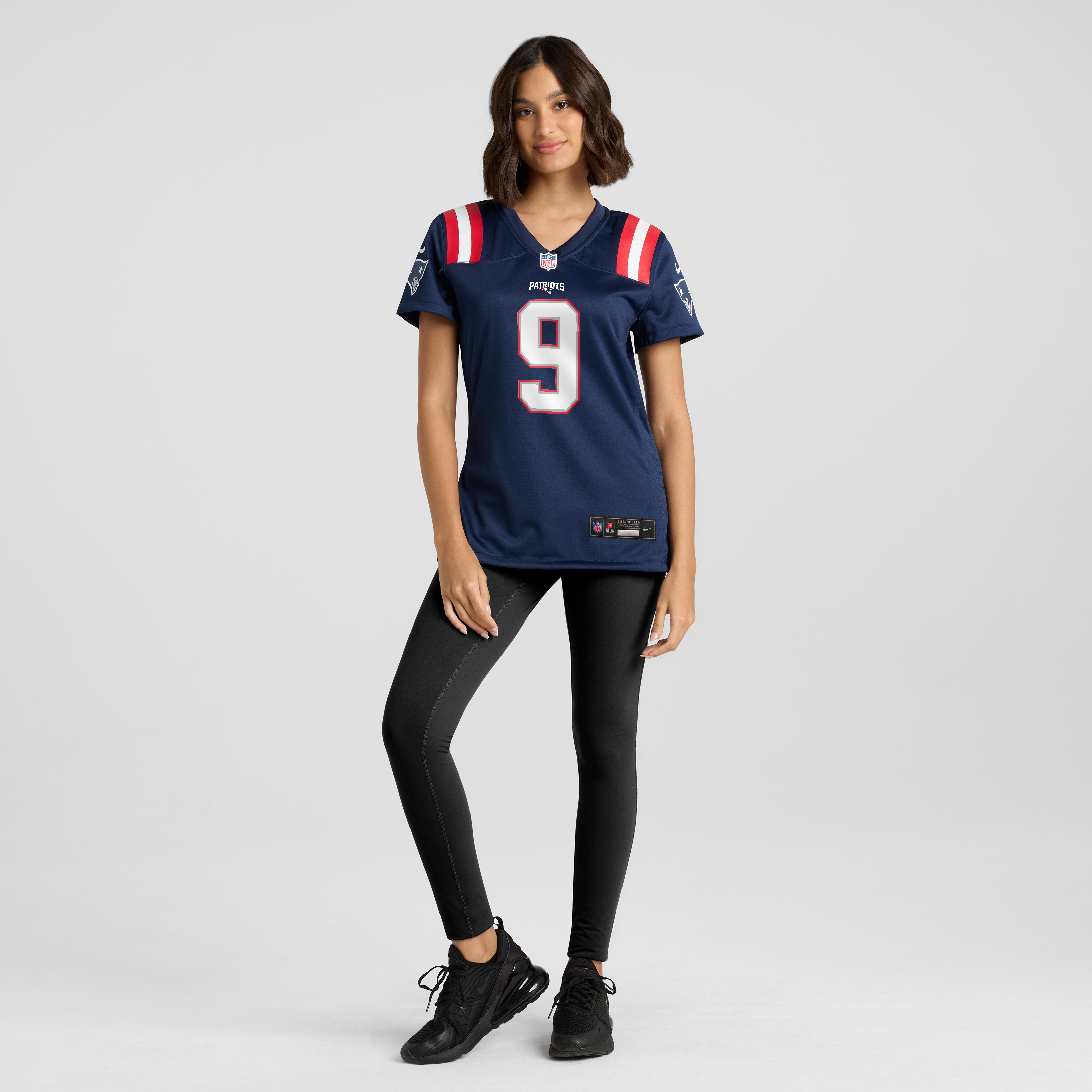 Women's Nike Corey Kiner Navy New England Patriots Team Game Jersey