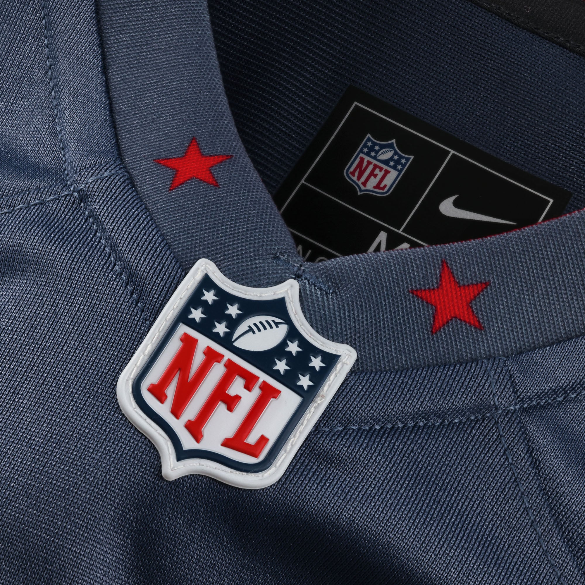 Women's Nike Drake Maye Blue New England Patriots Rivalries Collection Game Jersey