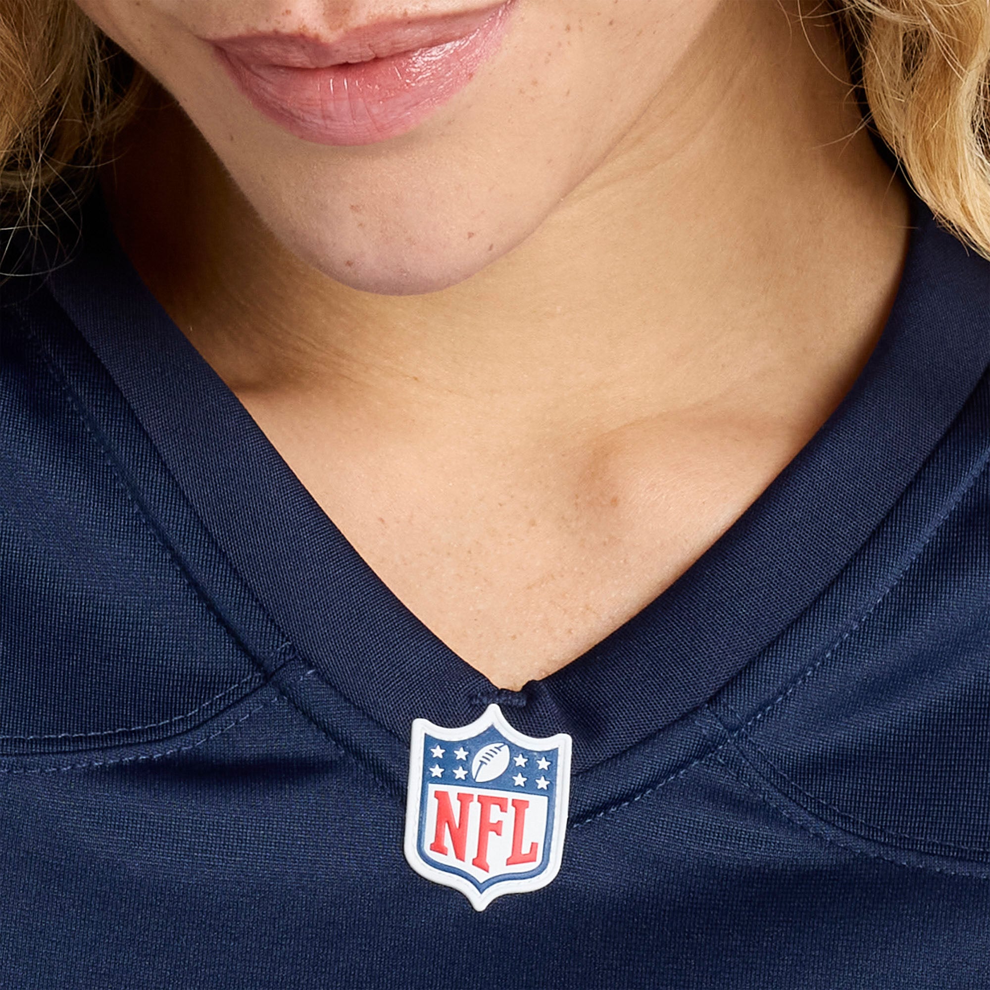 Women's Nike Dre'Mont Jones Navy New England Patriots Team Game Jersey