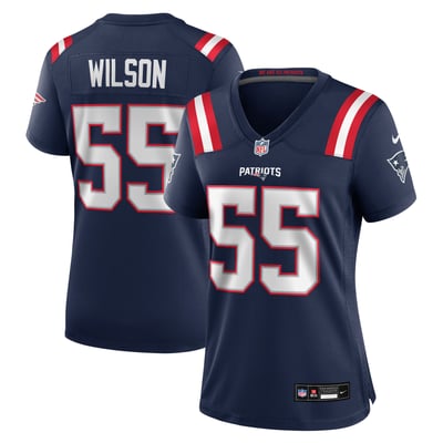 Jared Wilson New England Patriots Nike Women's Team Game Jersey - Navy