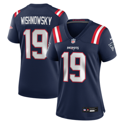 Mitch Wishnowsky New England Patriots Nike Women's Team Game Jersey - Navy
