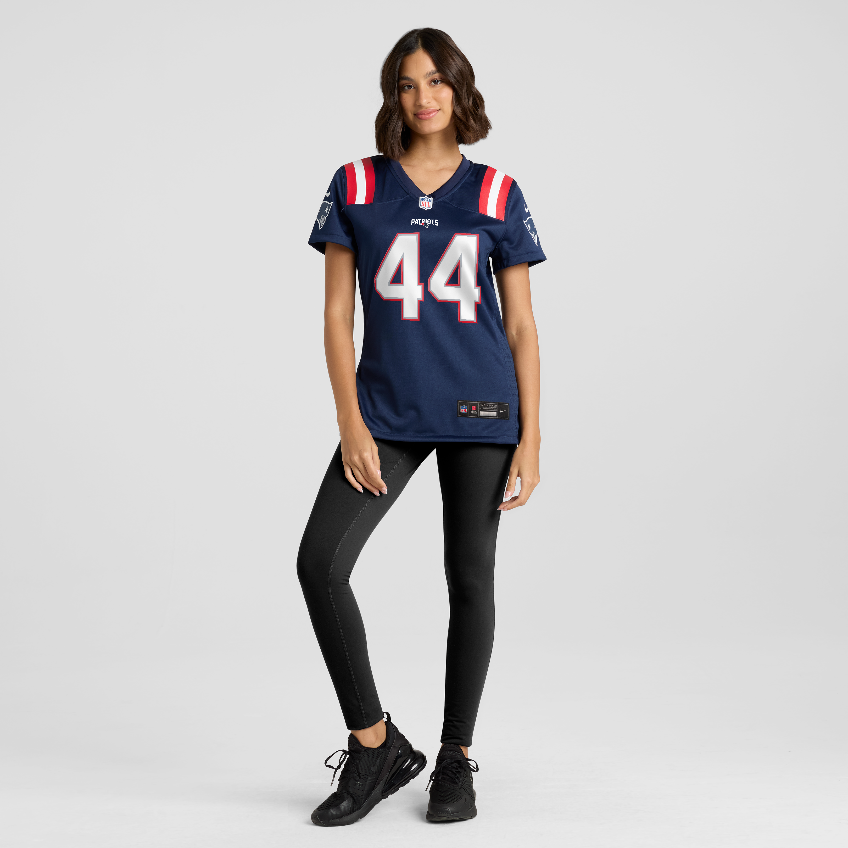 Women's Nike Reggie Gilliam Navy New England Patriots Team Game Jersey
