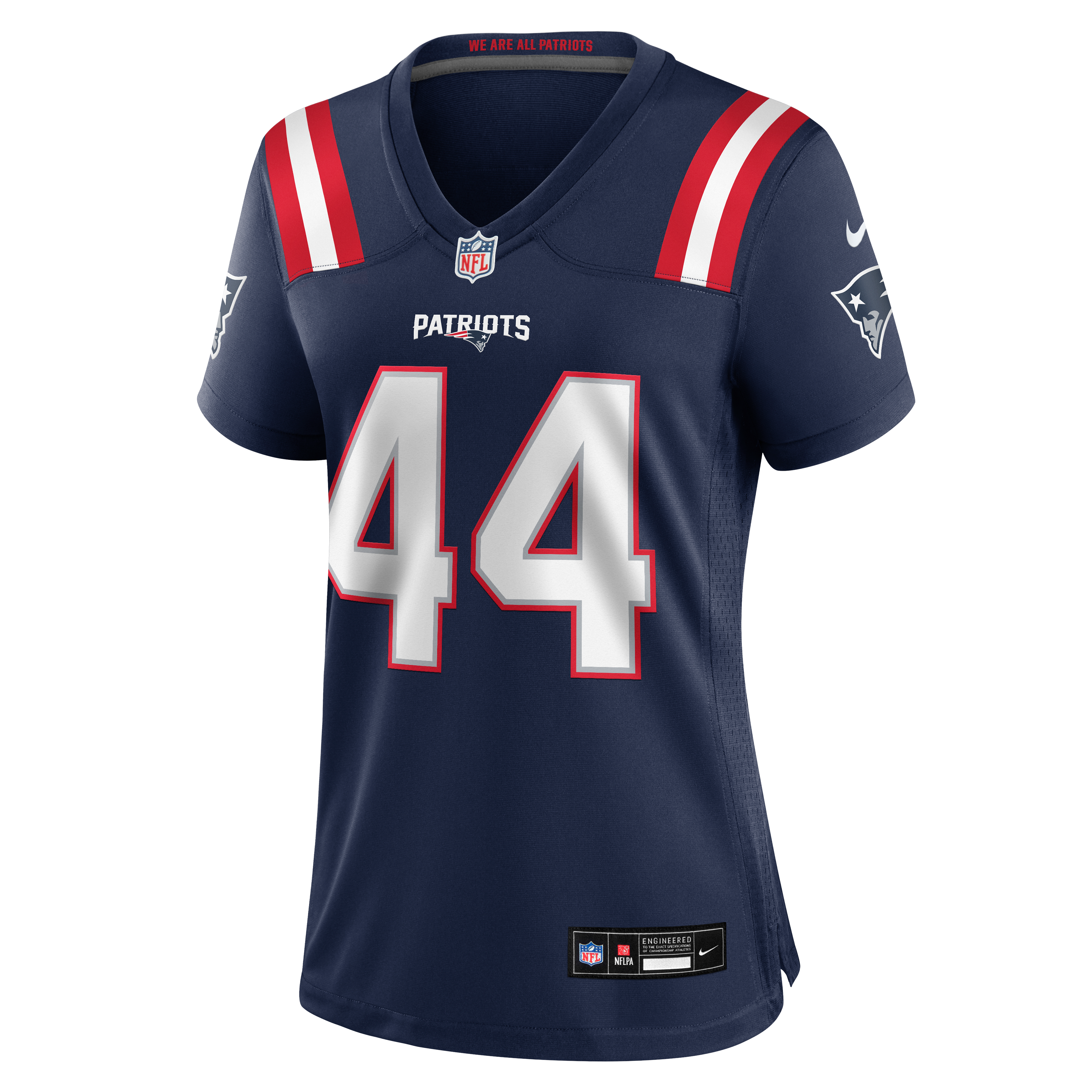 Women's Nike Reggie Gilliam Navy New England Patriots Team Game Jersey
