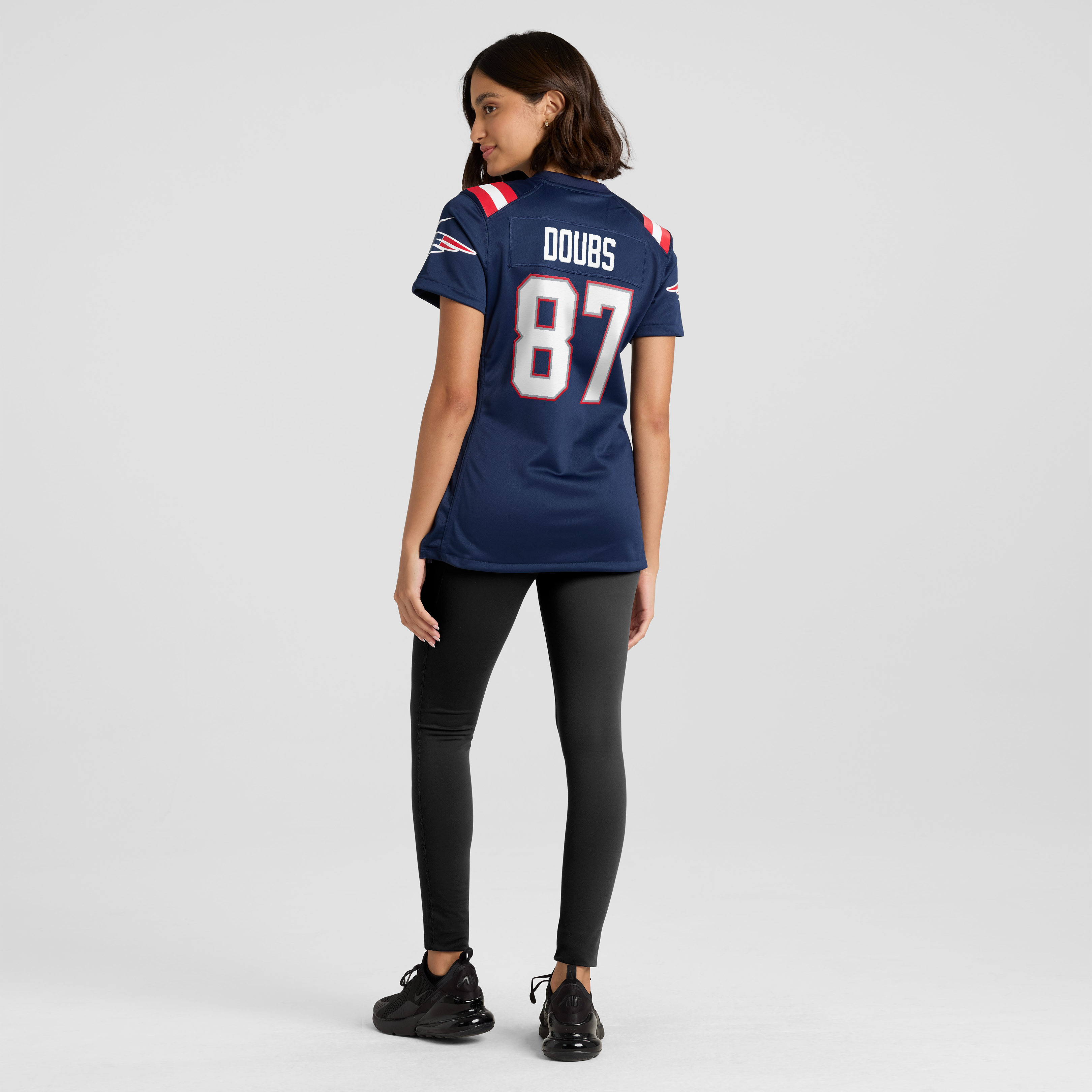 Maillot de match Nike Romeo Doubs bleu marine pour femme