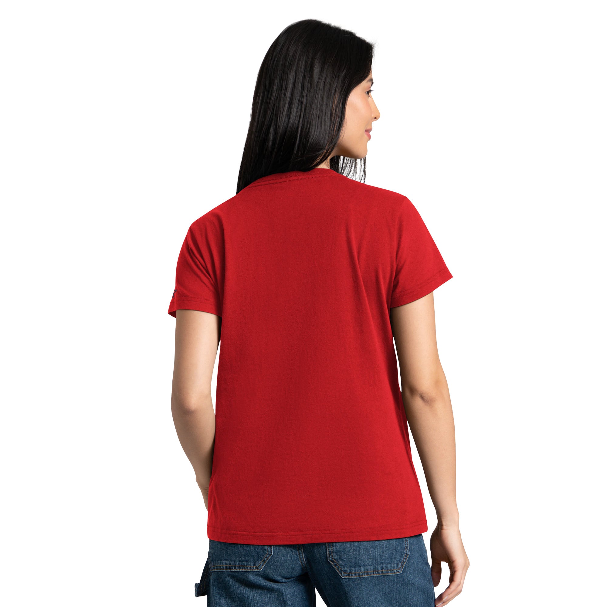 Lot de t-shirts Starter pour femmes, bleu marine et rouge, New England Patriots