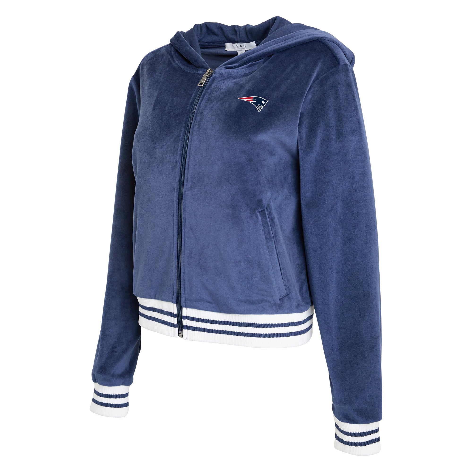 Survêtement en velours bleu marine New England Patriots pour femme de la marque WEAR by Erin Andrews