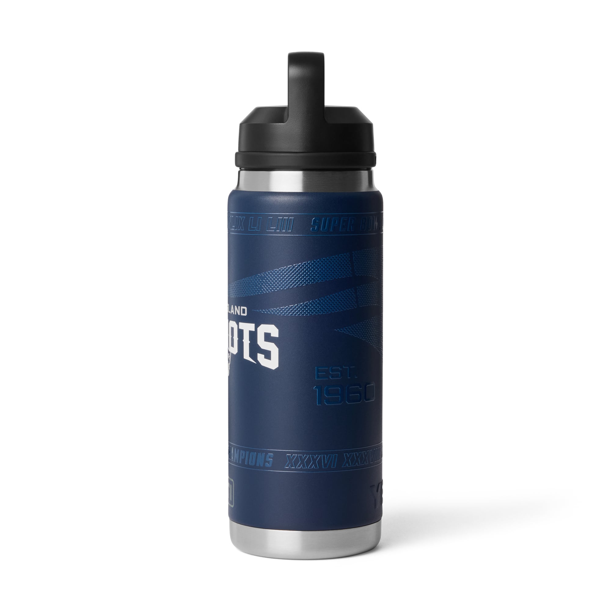 Gourde YETI New England Patriots Fandom Rambler Chug de 770 ml