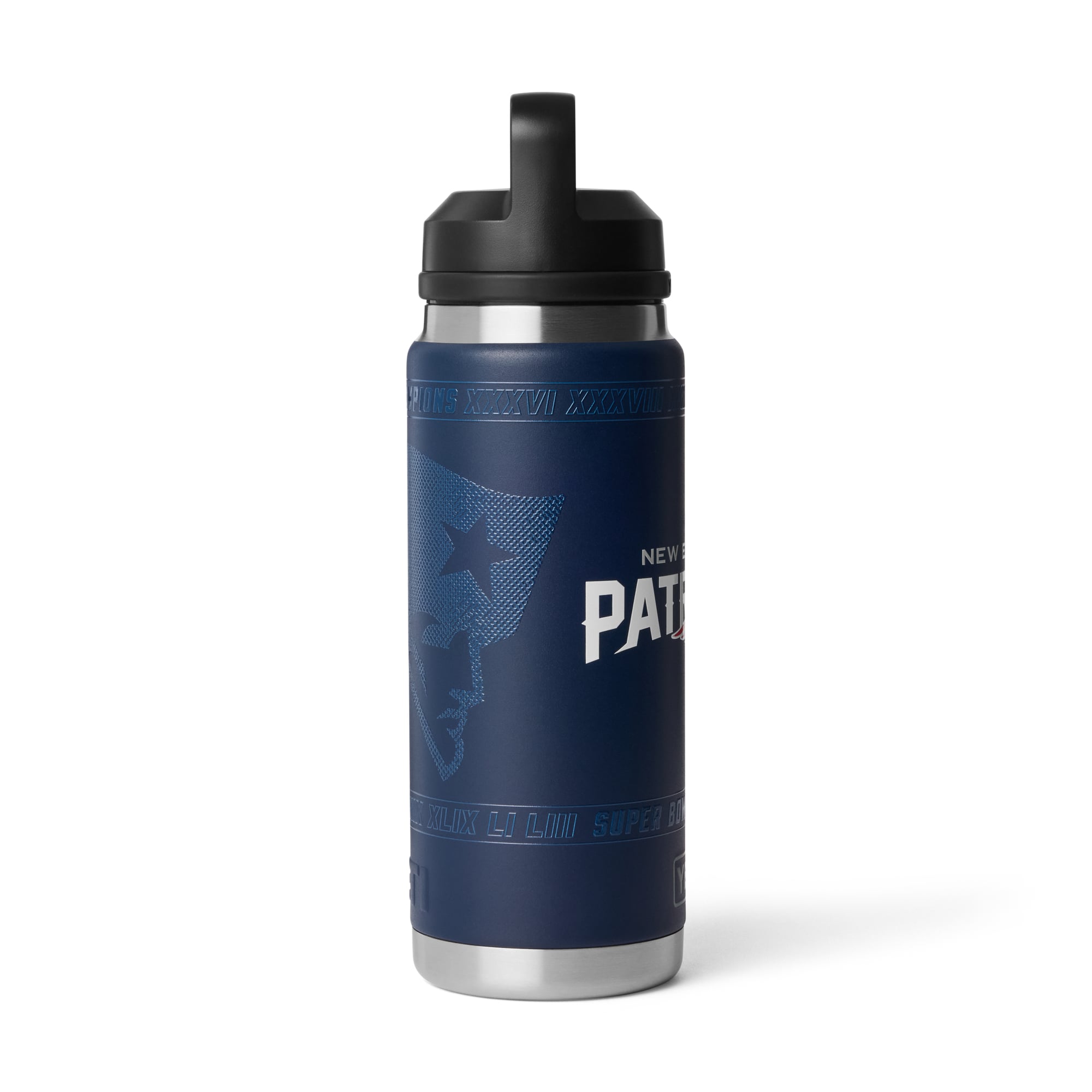 Gourde YETI New England Patriots Fandom Rambler Chug de 770 ml