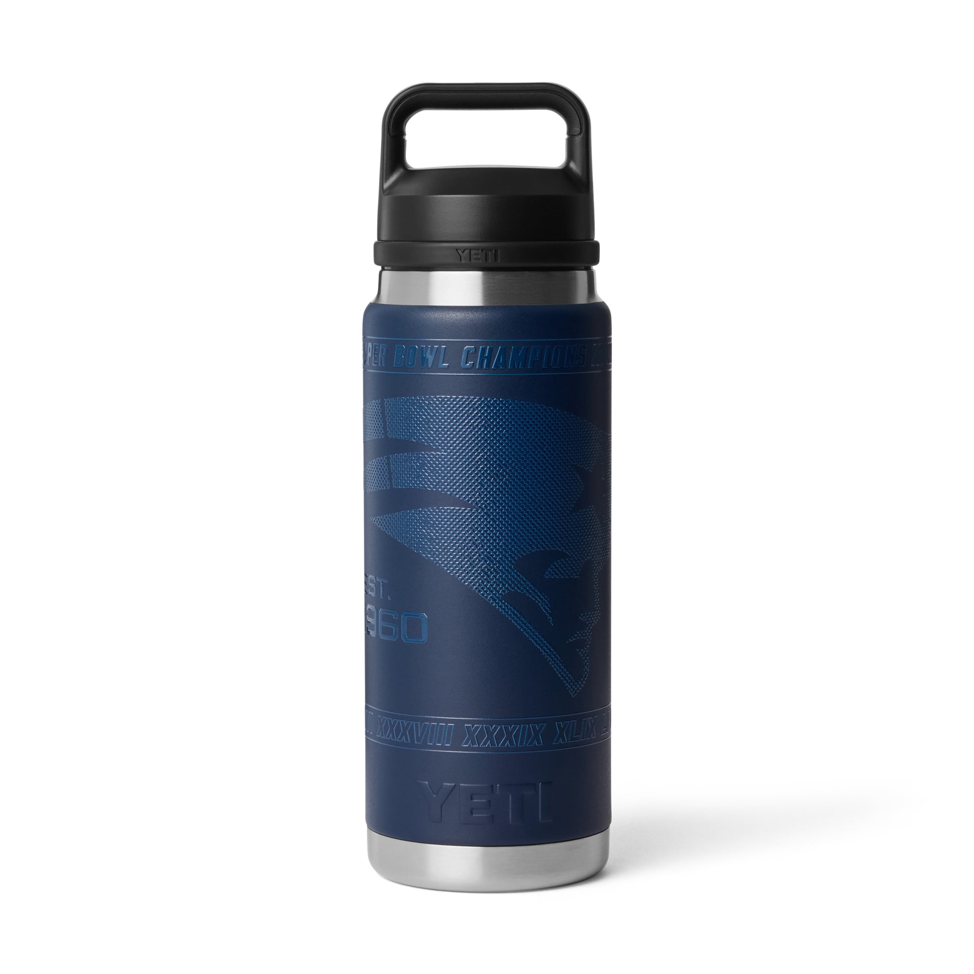 Gourde YETI New England Patriots Fandom Rambler Chug de 770 ml