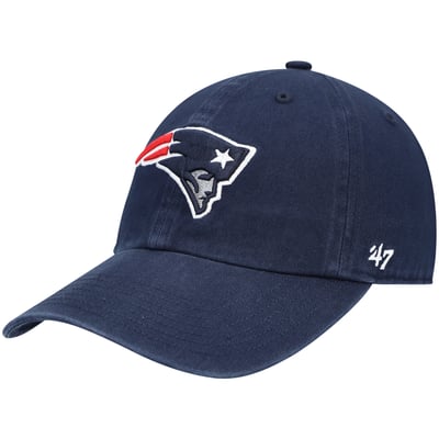 New England Patriots '47 Youth Logo Clean Up Adjustable Hat - Navy