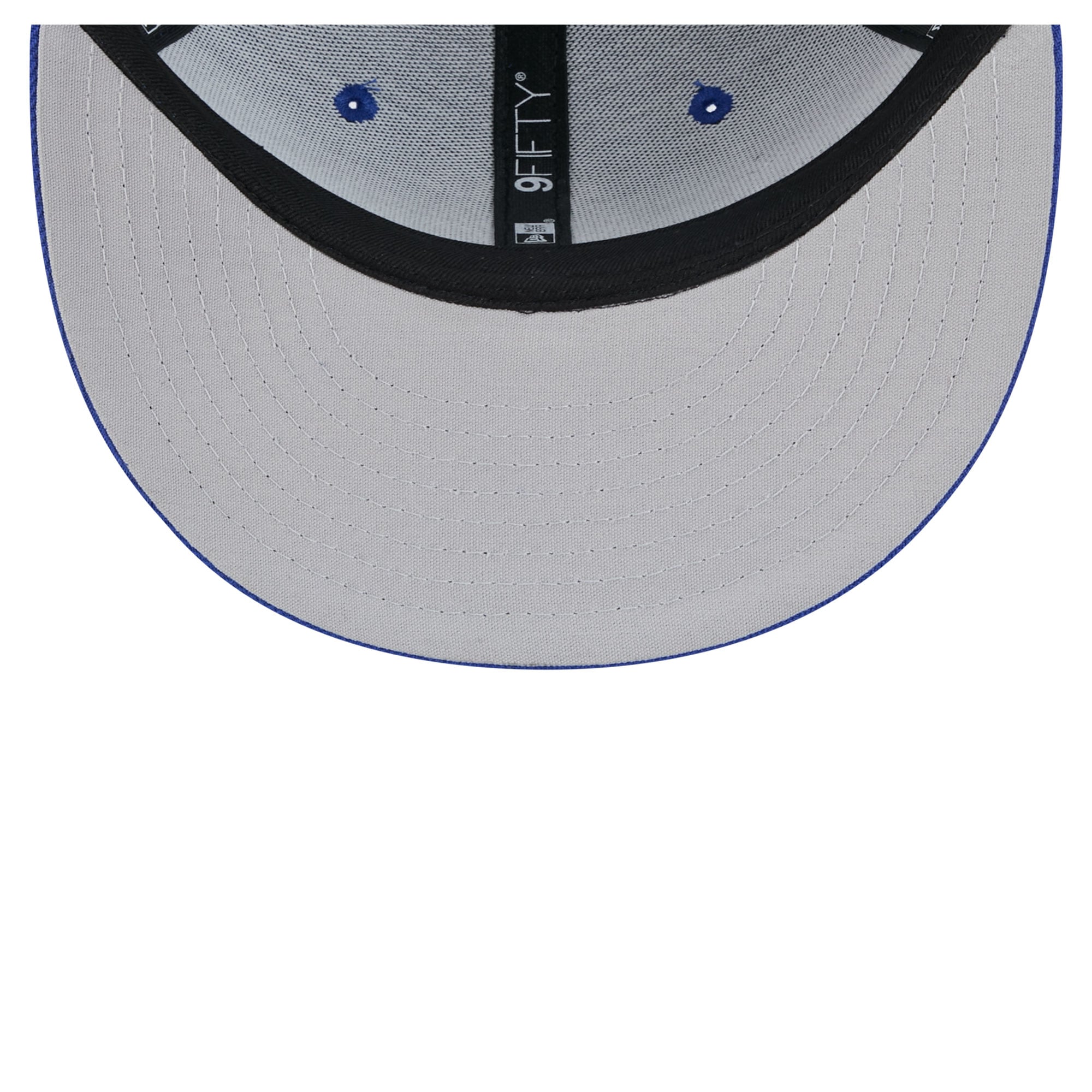 Casquette trucker New Era Royal New England Patriots Throwback Main 9FIFTY Snapback pour jeunes