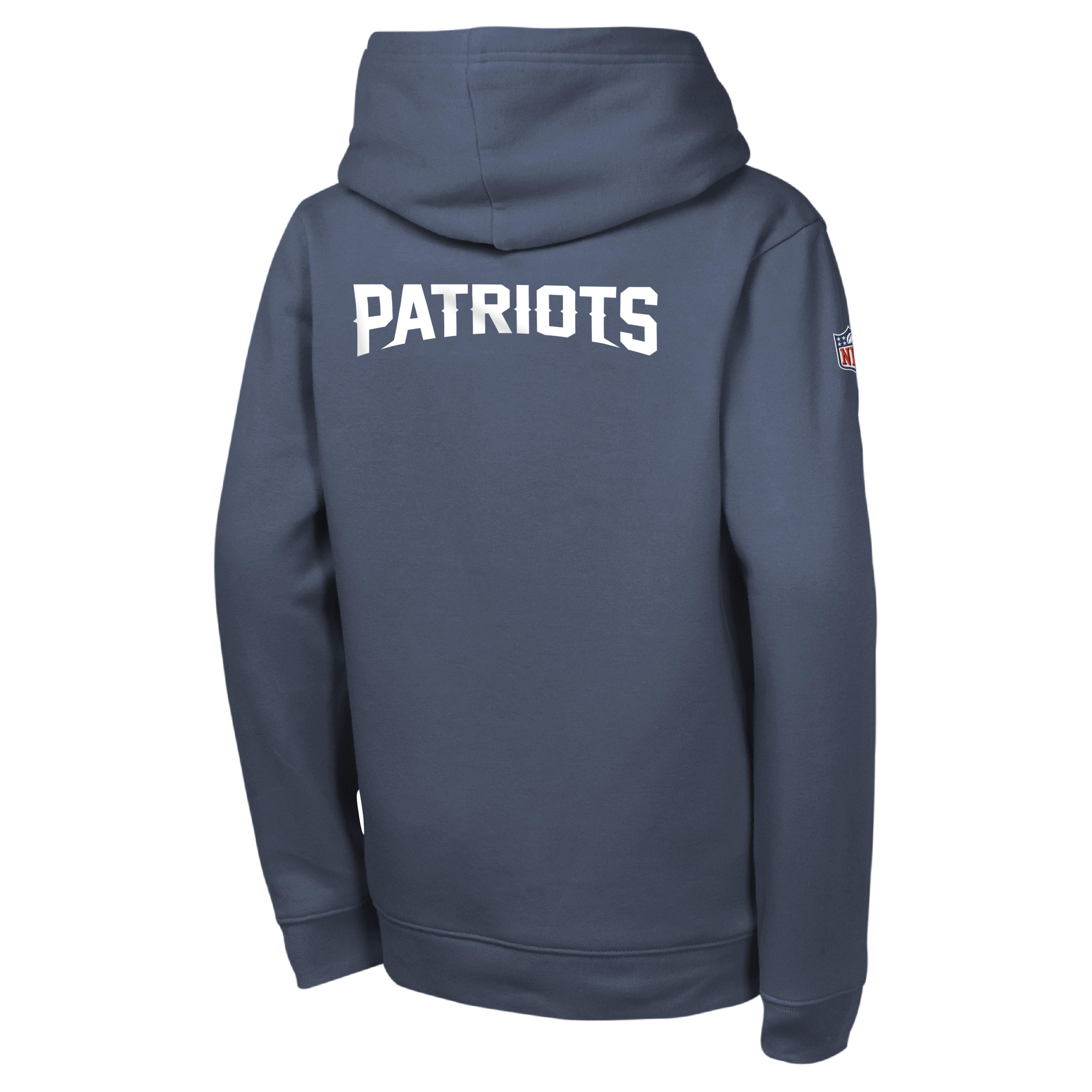 Youth Nike Blue New England Patriots Rivalries Collection Sideline Club Fleece Pullover Hoodie