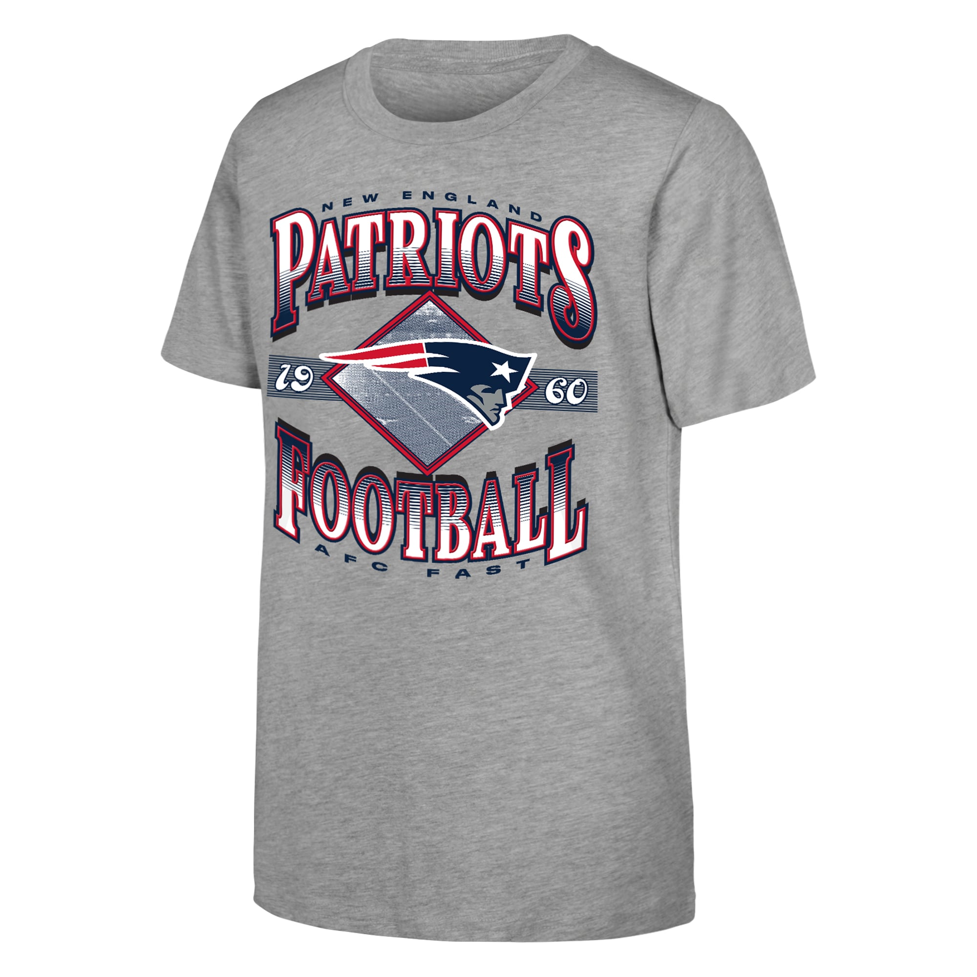 T-shirt gris Youth Outerstuff New England Patriots Days Past