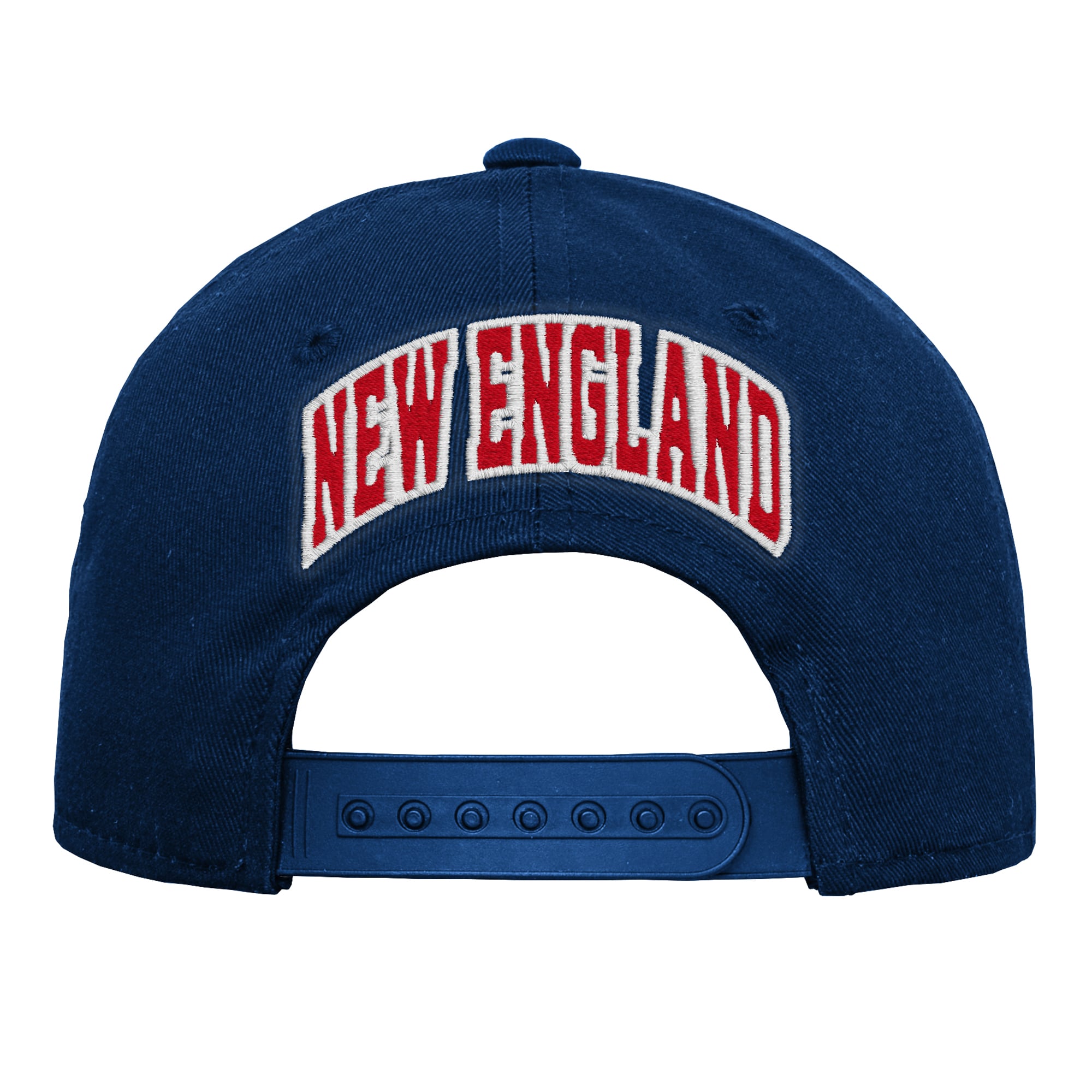 Youth Outerstuff Navy New England Patriots Pre-Curved Snapback Hat