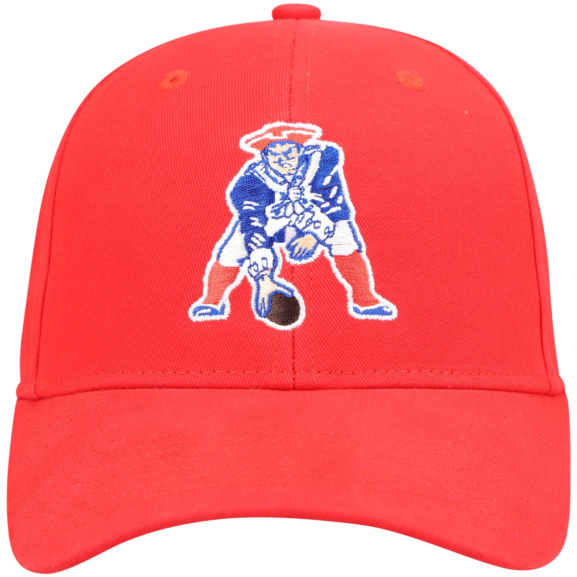 Casquette ajustable New England Patriots rouge pour enfant, modèle MVP de base, modèle basique.